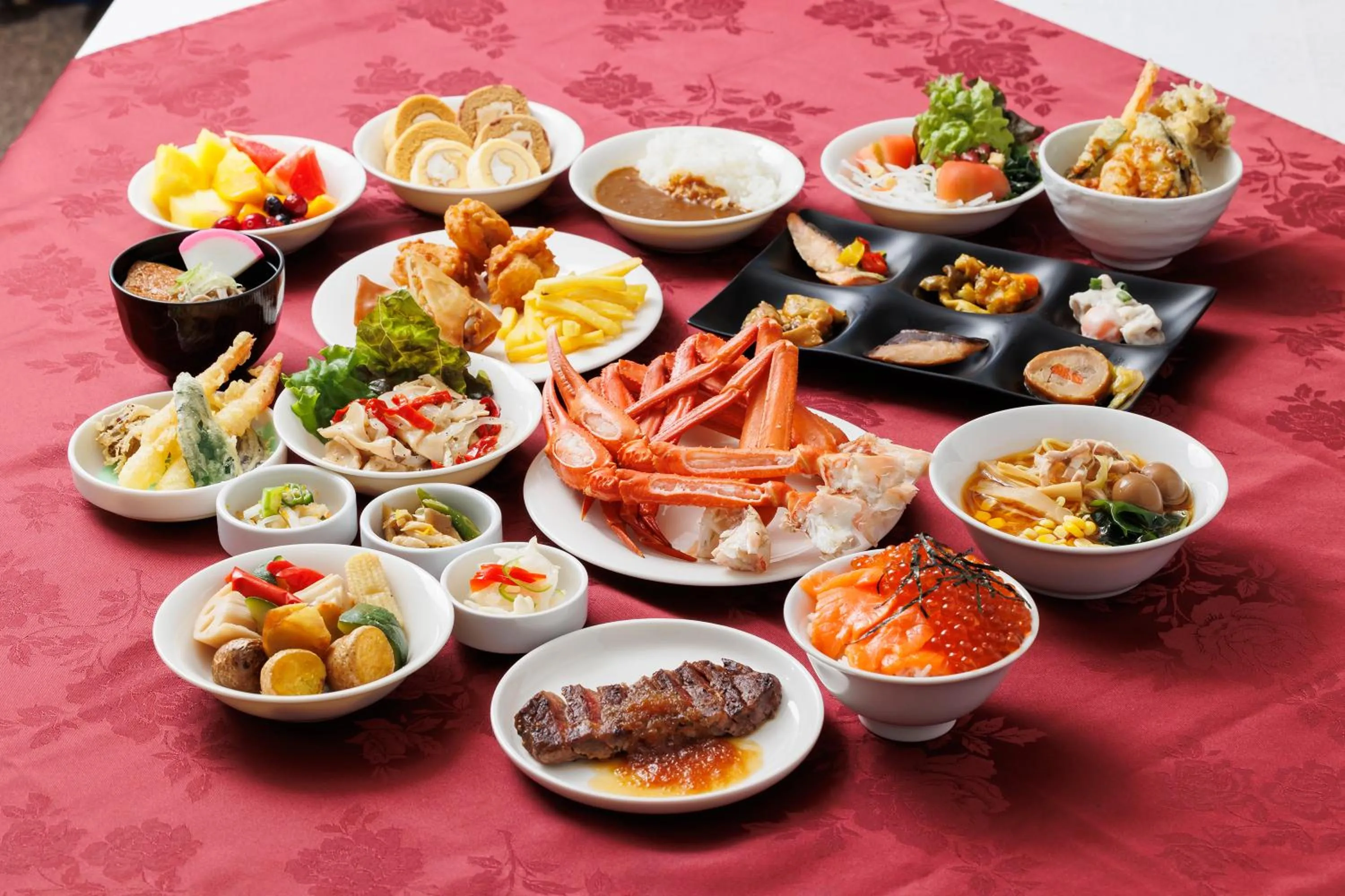 Dinner in Kitahiroshima Classe Hotel