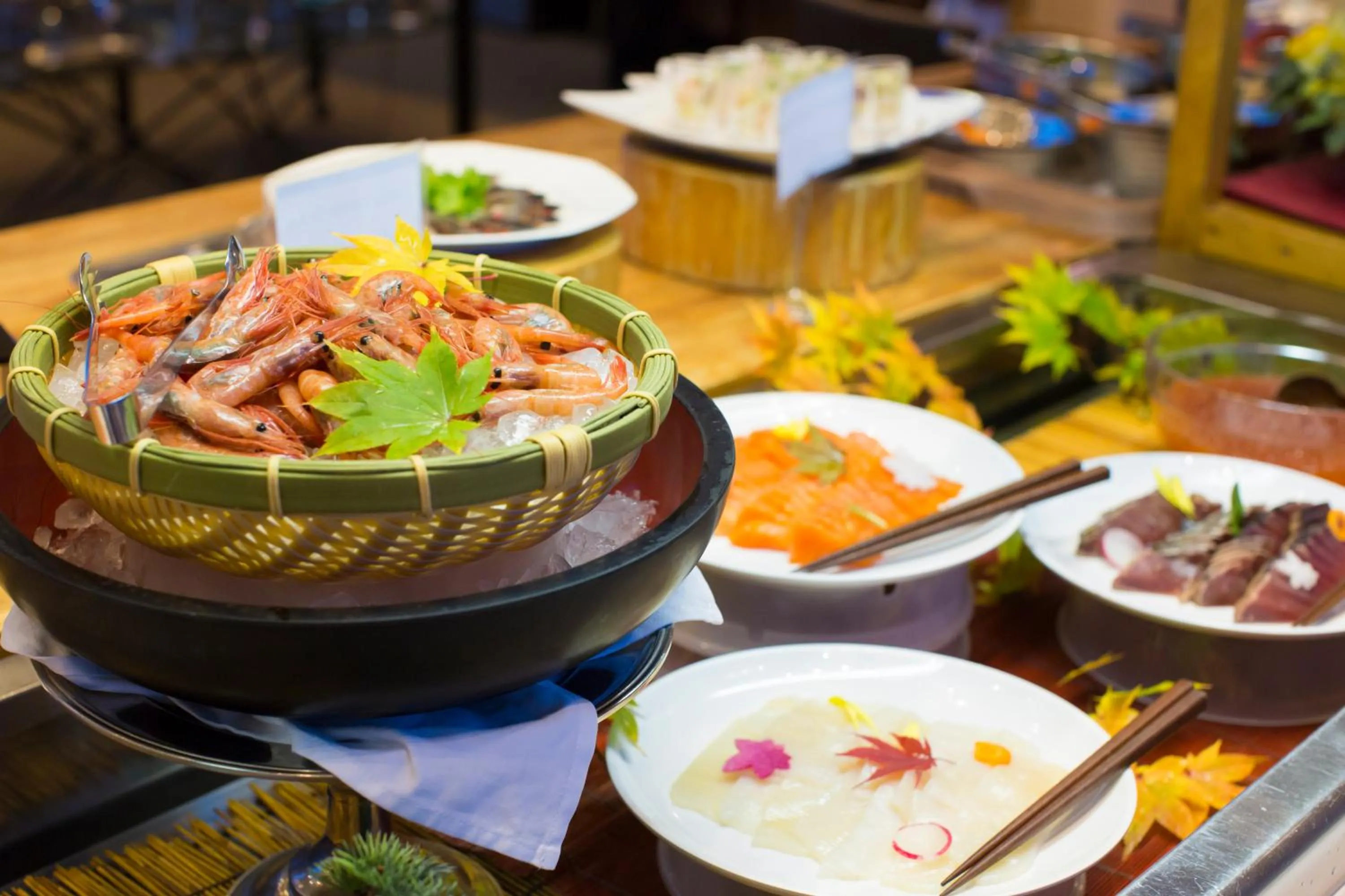 Dinner in Kitahiroshima Classe Hotel