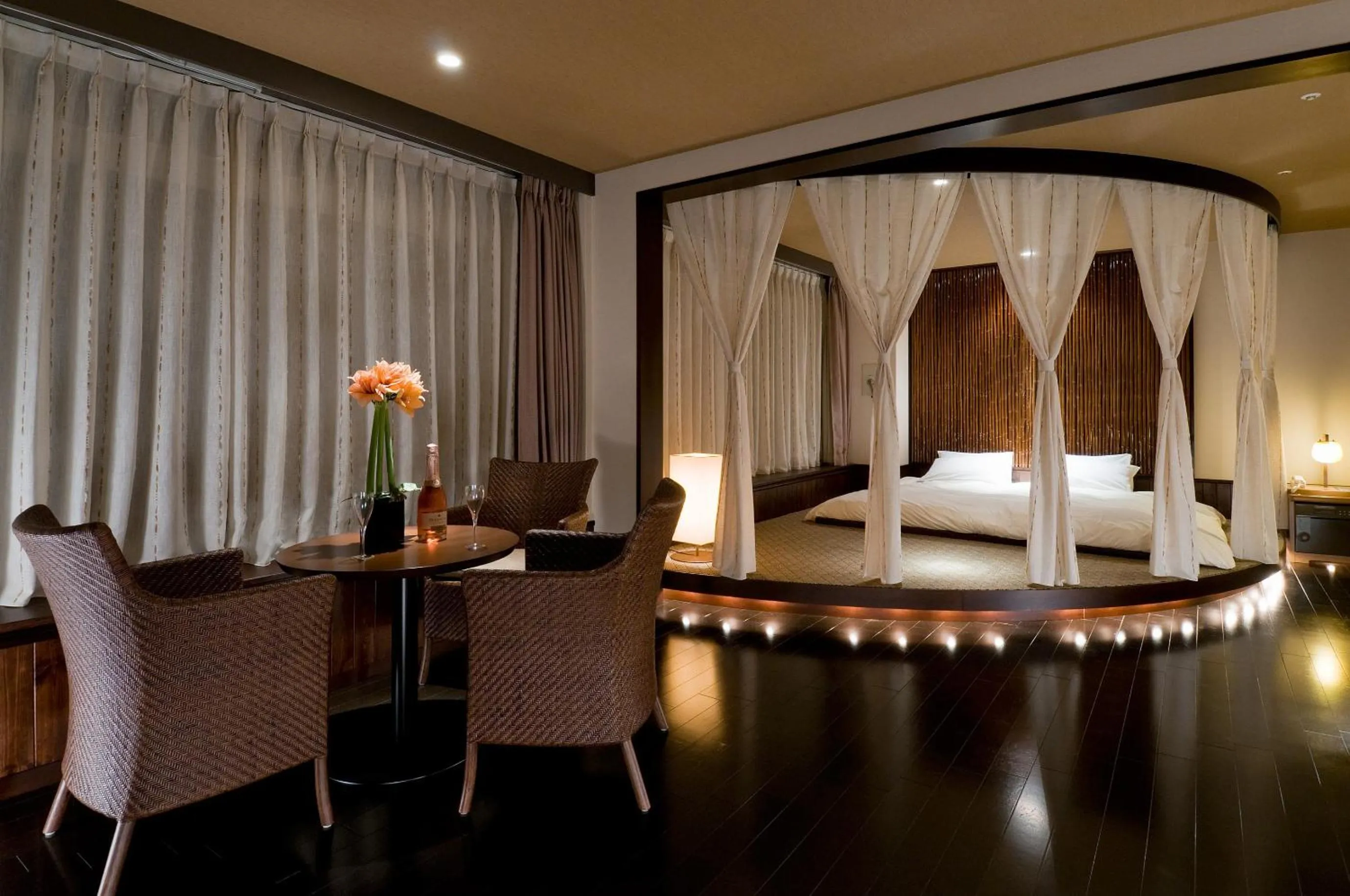 Photo of the whole room, Bed in Kitahiroshima Classe Hotel