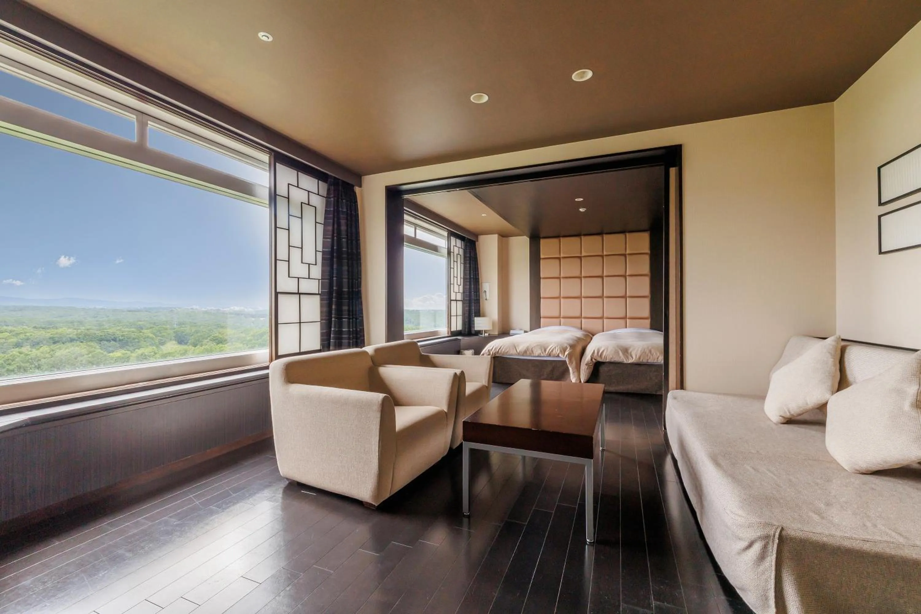 Photo of the whole room in Kitahiroshima Classe Hotel