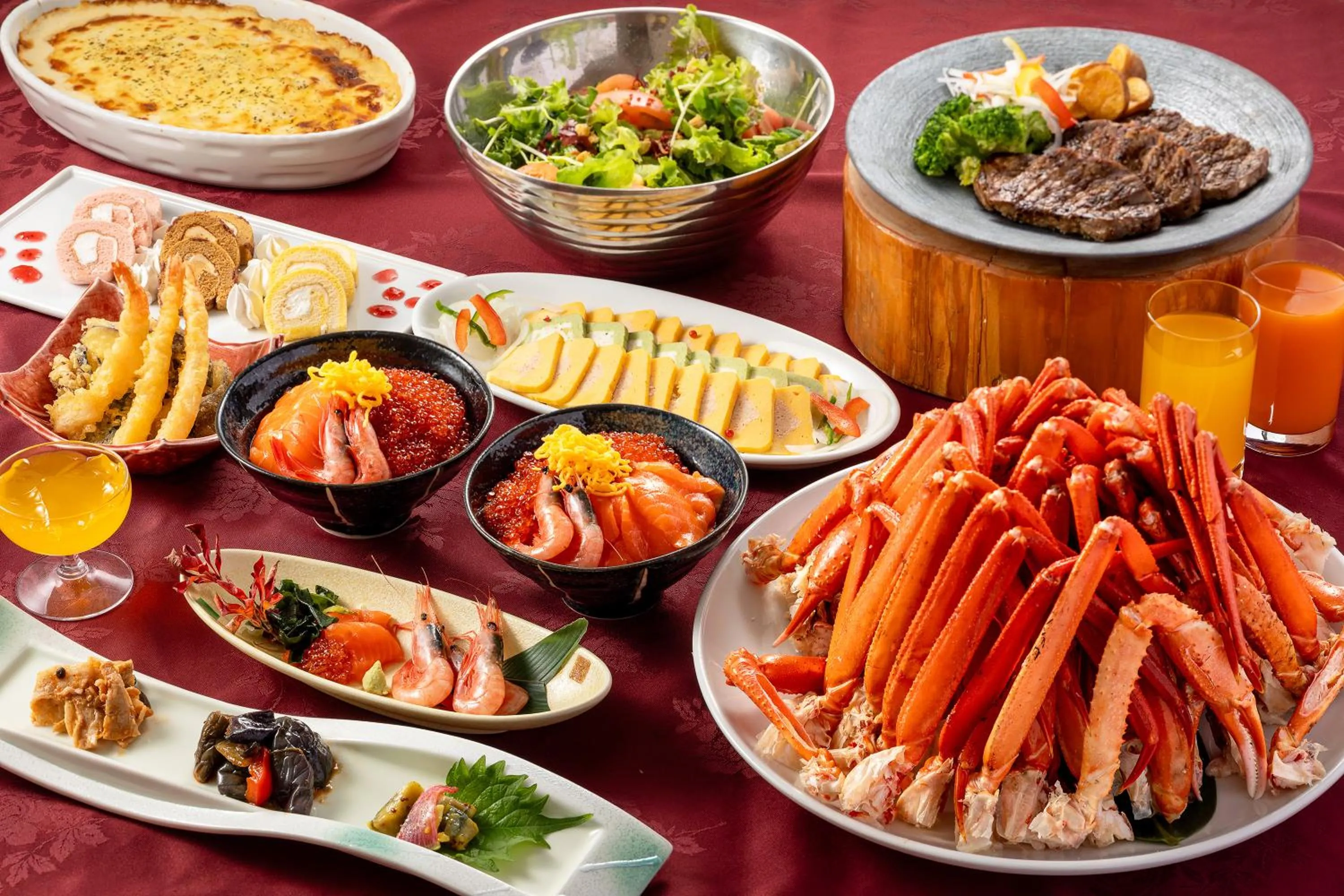 Dinner in Kitahiroshima Classe Hotel