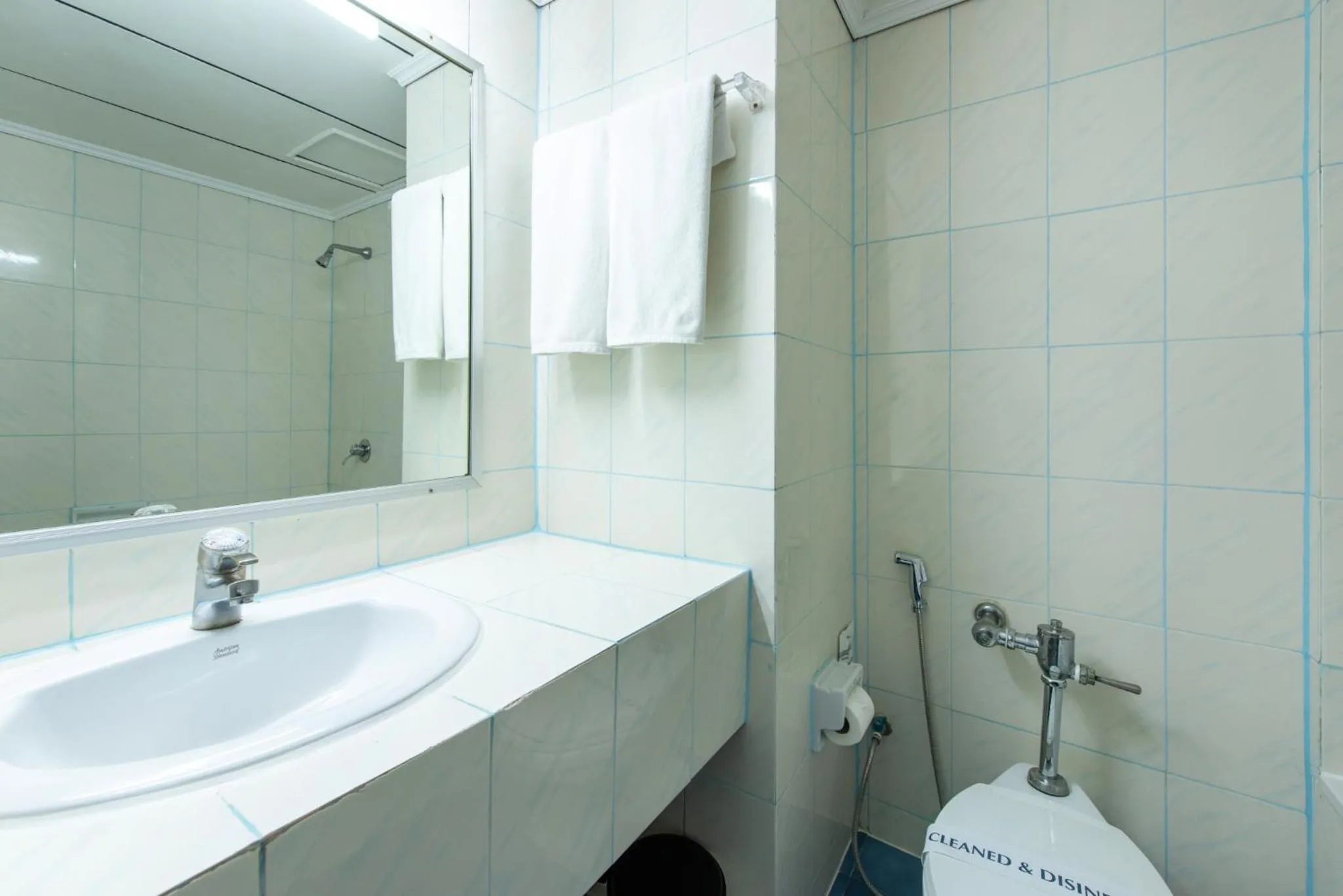 Bathroom in Elizabeth Hotel