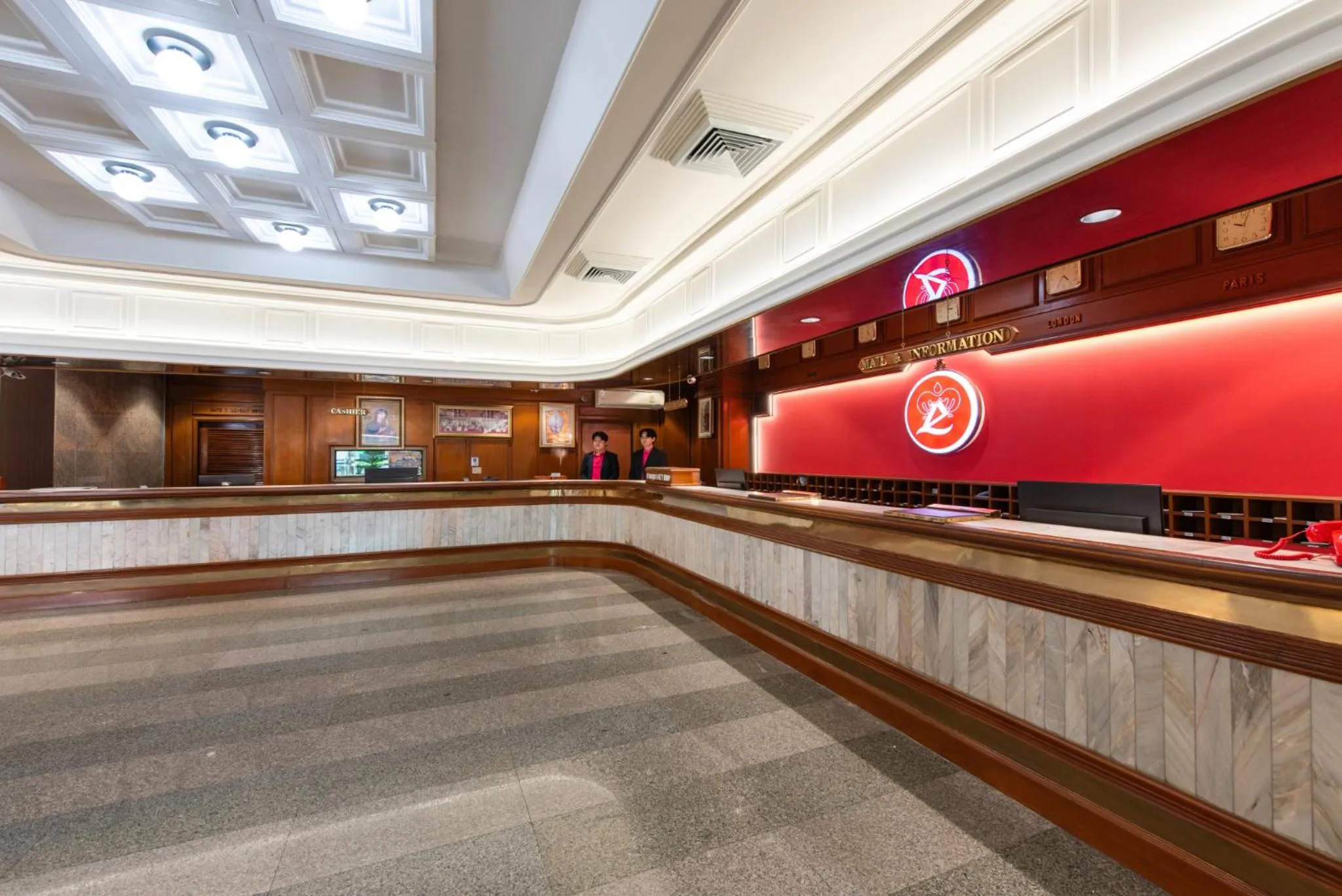 Lobby or reception in Elizabeth Hotel