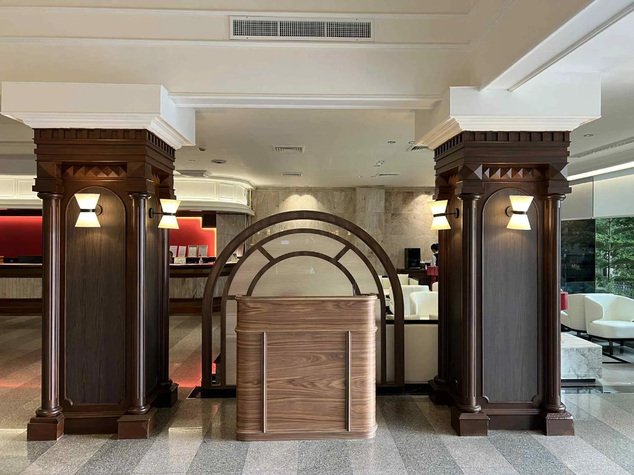 Lobby or reception in Elizabeth Hotel