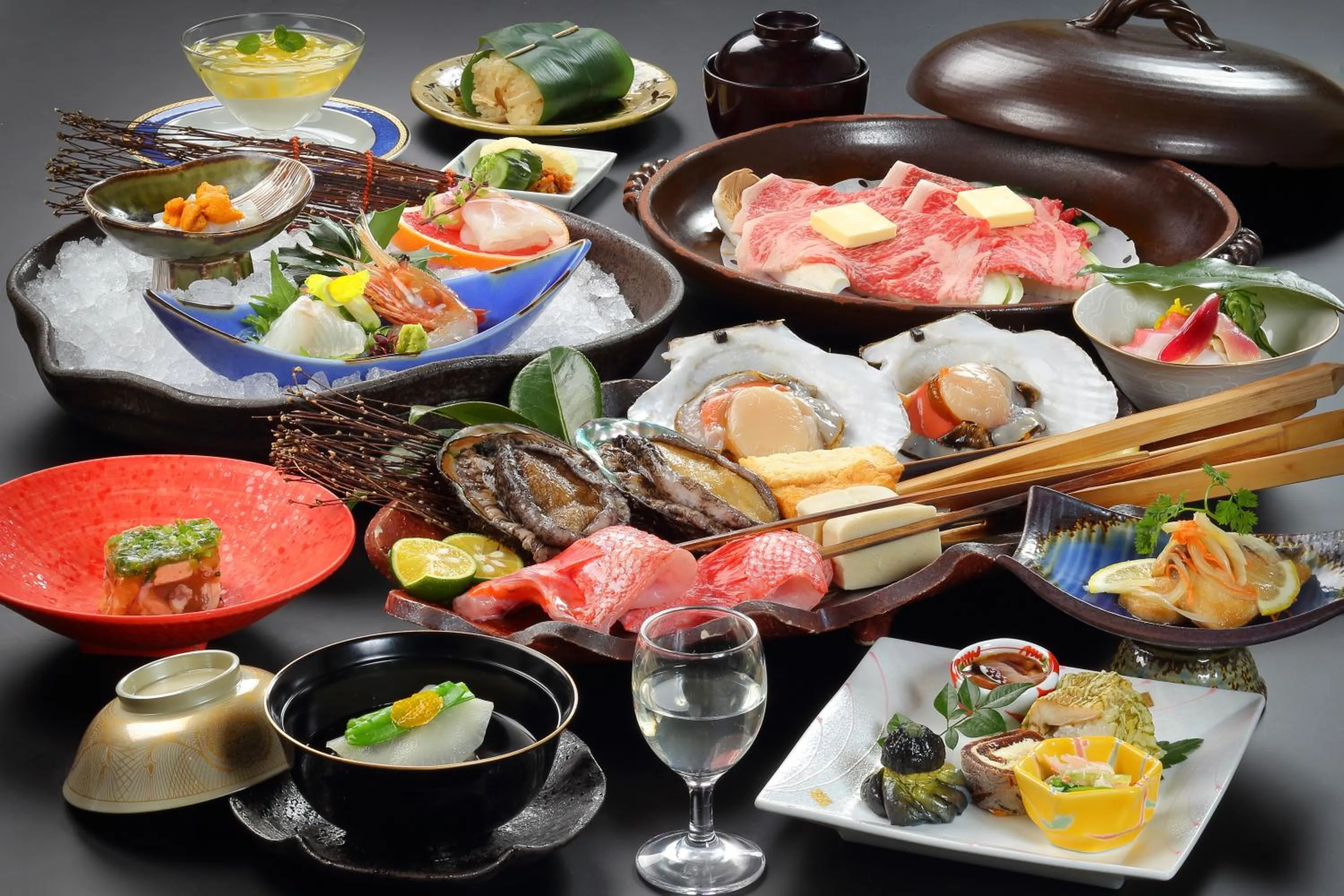 Dinner in Yamayuri no Yado