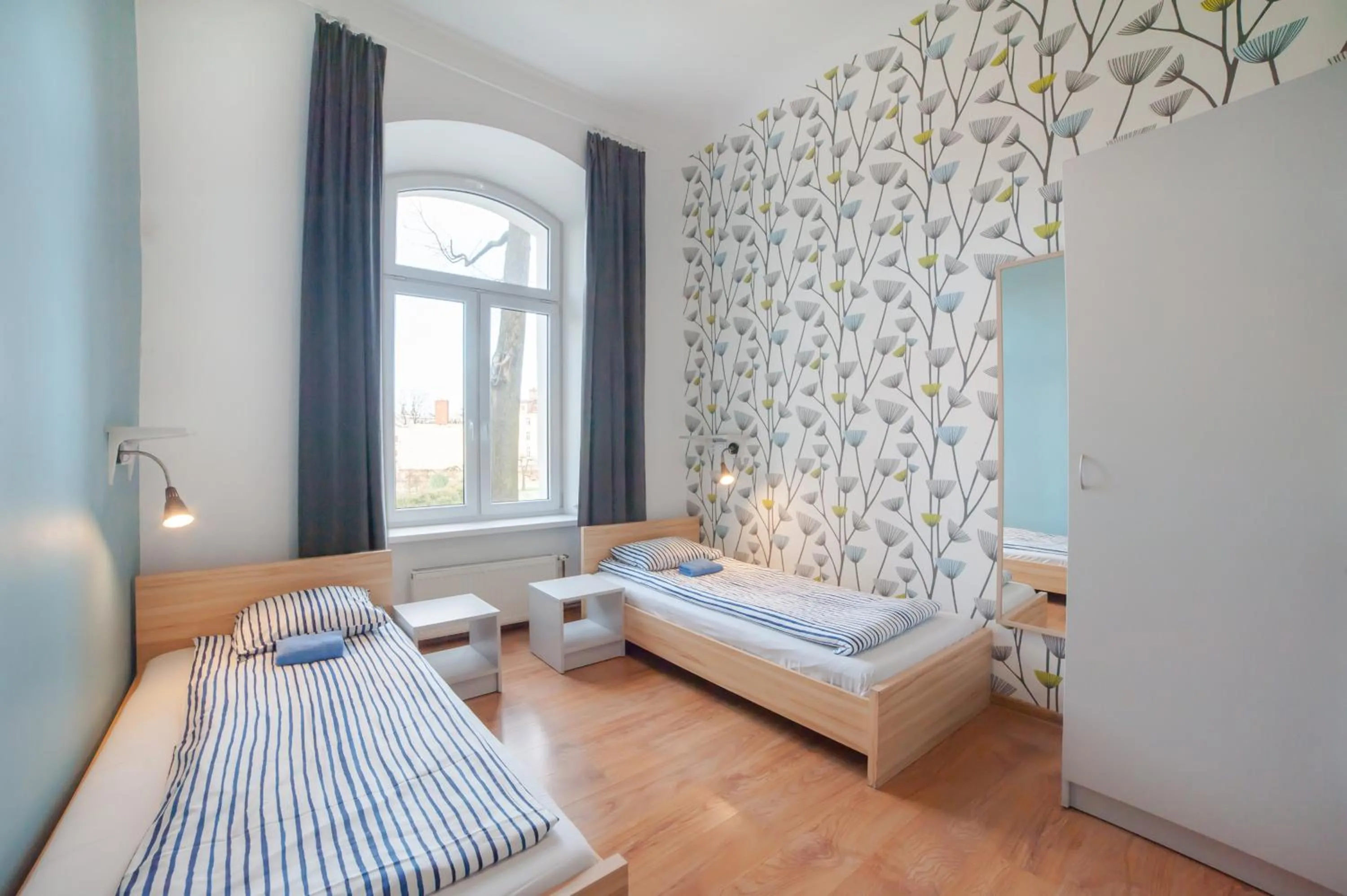 Twin Room with Shared Bathroom in Atlantis Hostel