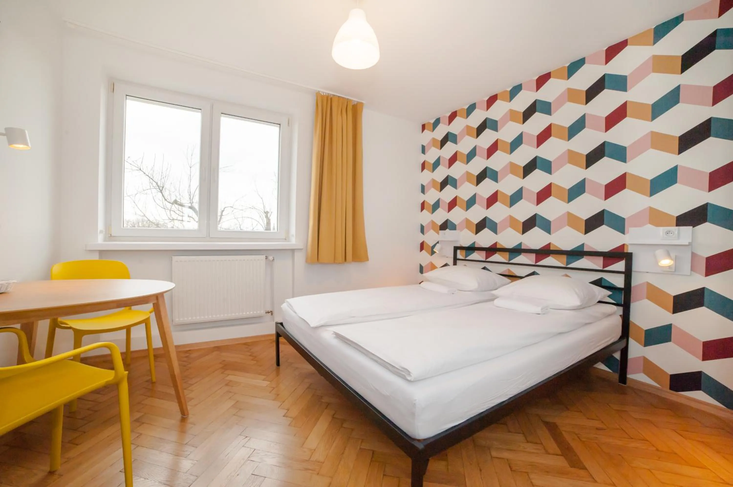 Deluxe Double Room with Private Bathroom in Atlantis Hostel