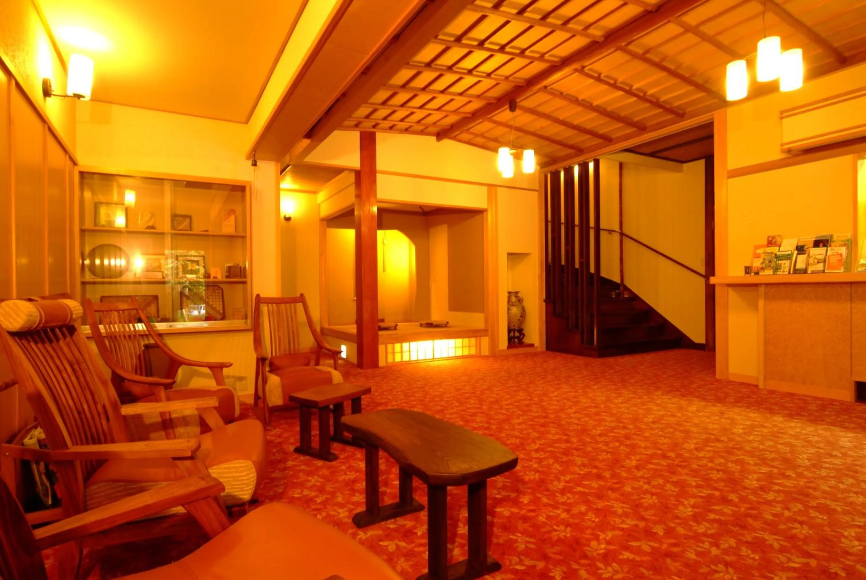 Lobby or reception in Yusakaso