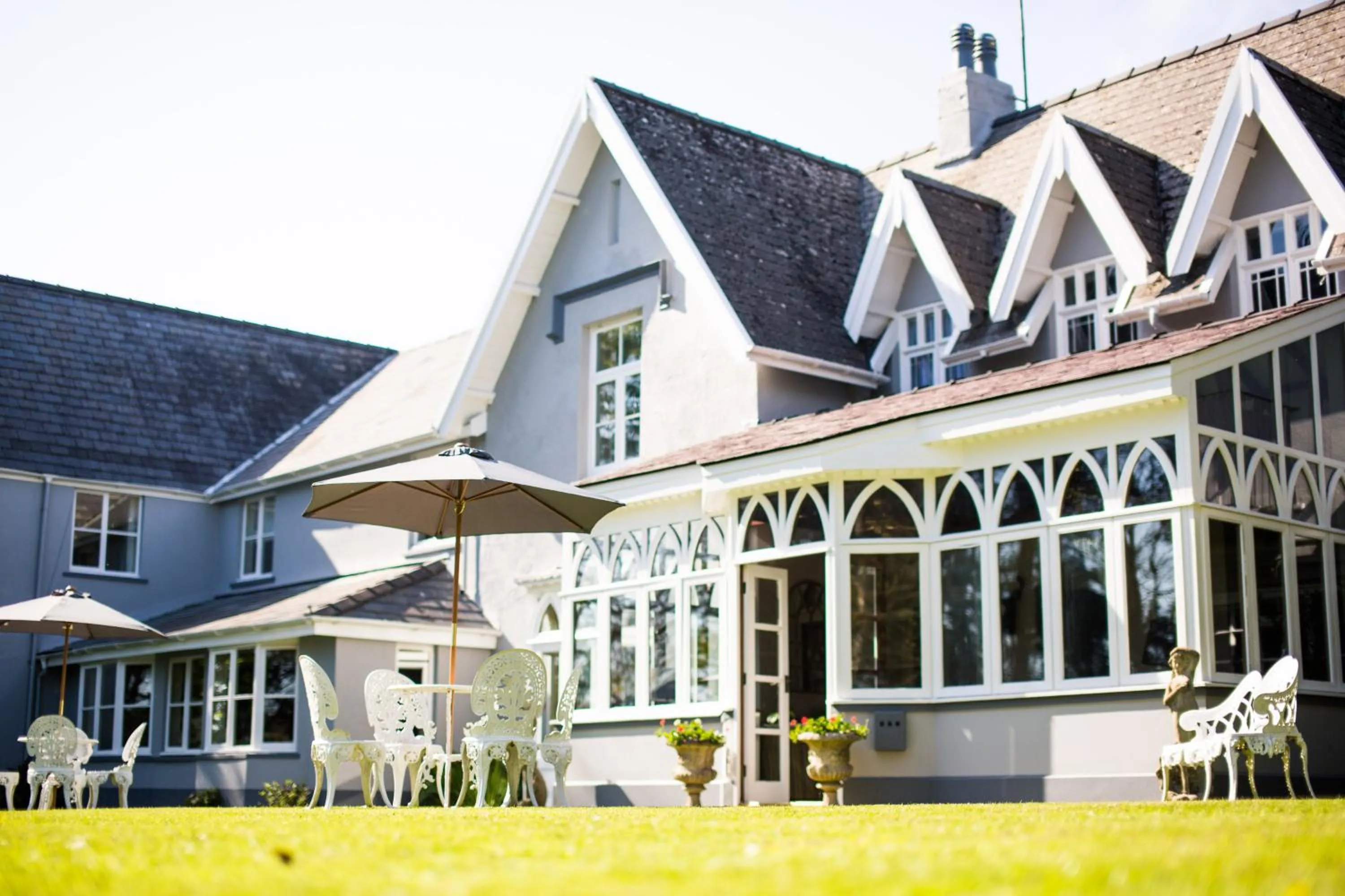 Garden view in The Broadmead Boutique B&B