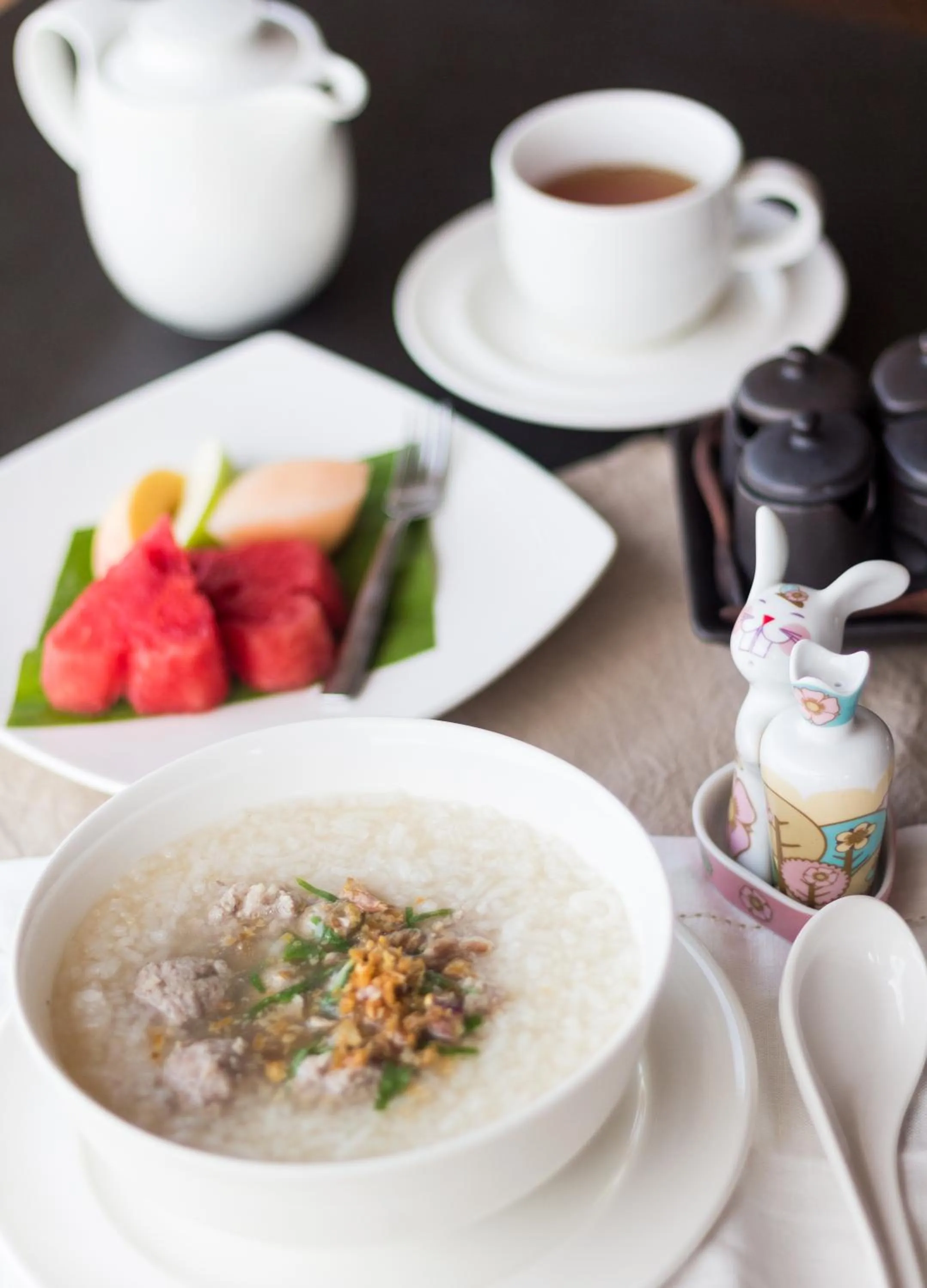 Breakfast in Lala Mukha Tented Resort Khao Yai