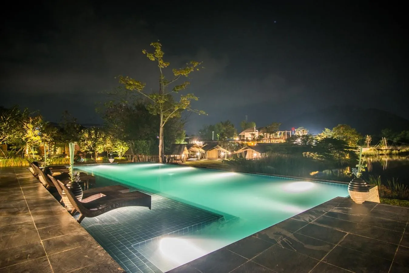 Night in Lala Mukha Tented Resort Khao Yai