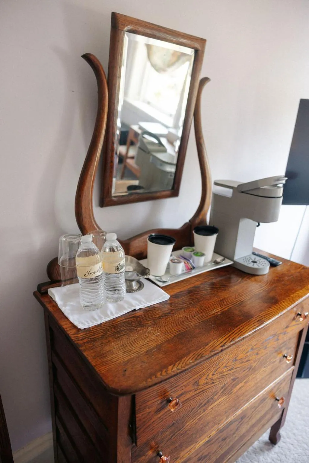 Bedroom in Ironclad Inn and Bourbon Room
