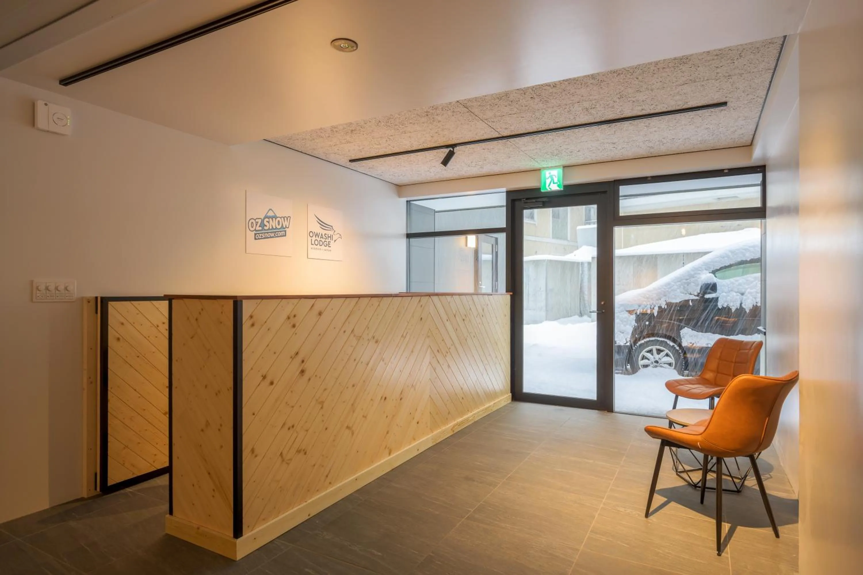 Lobby or reception in Owashi Lodge