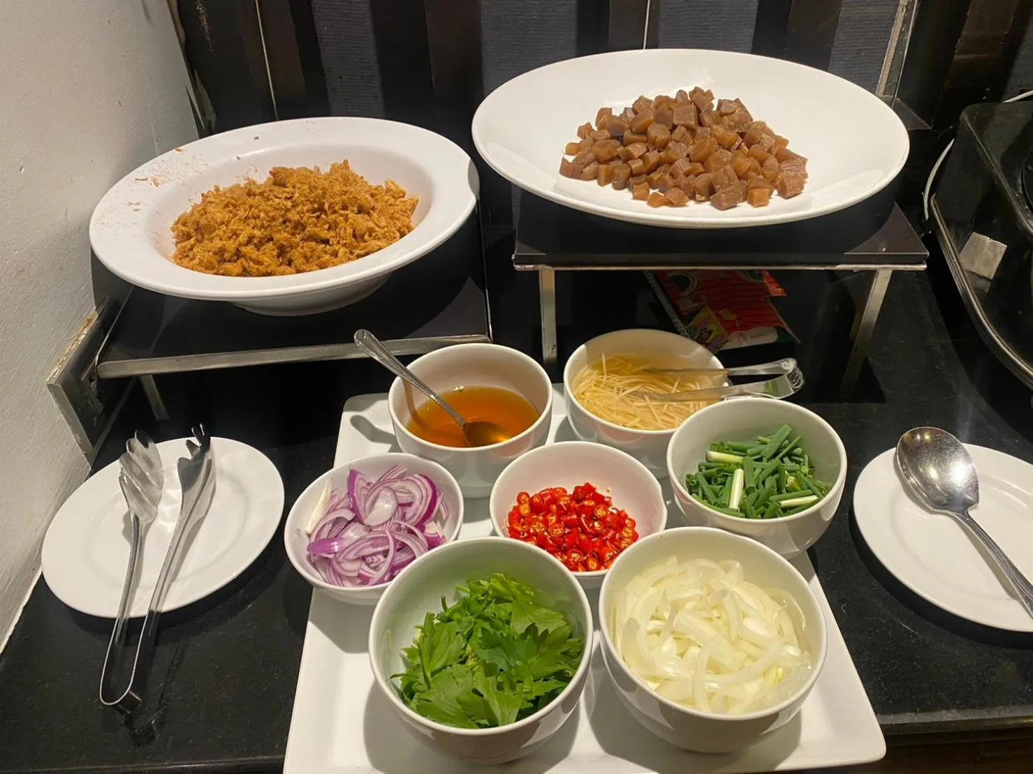 Breakfast in Sunee Grand Hotel and Convention Center