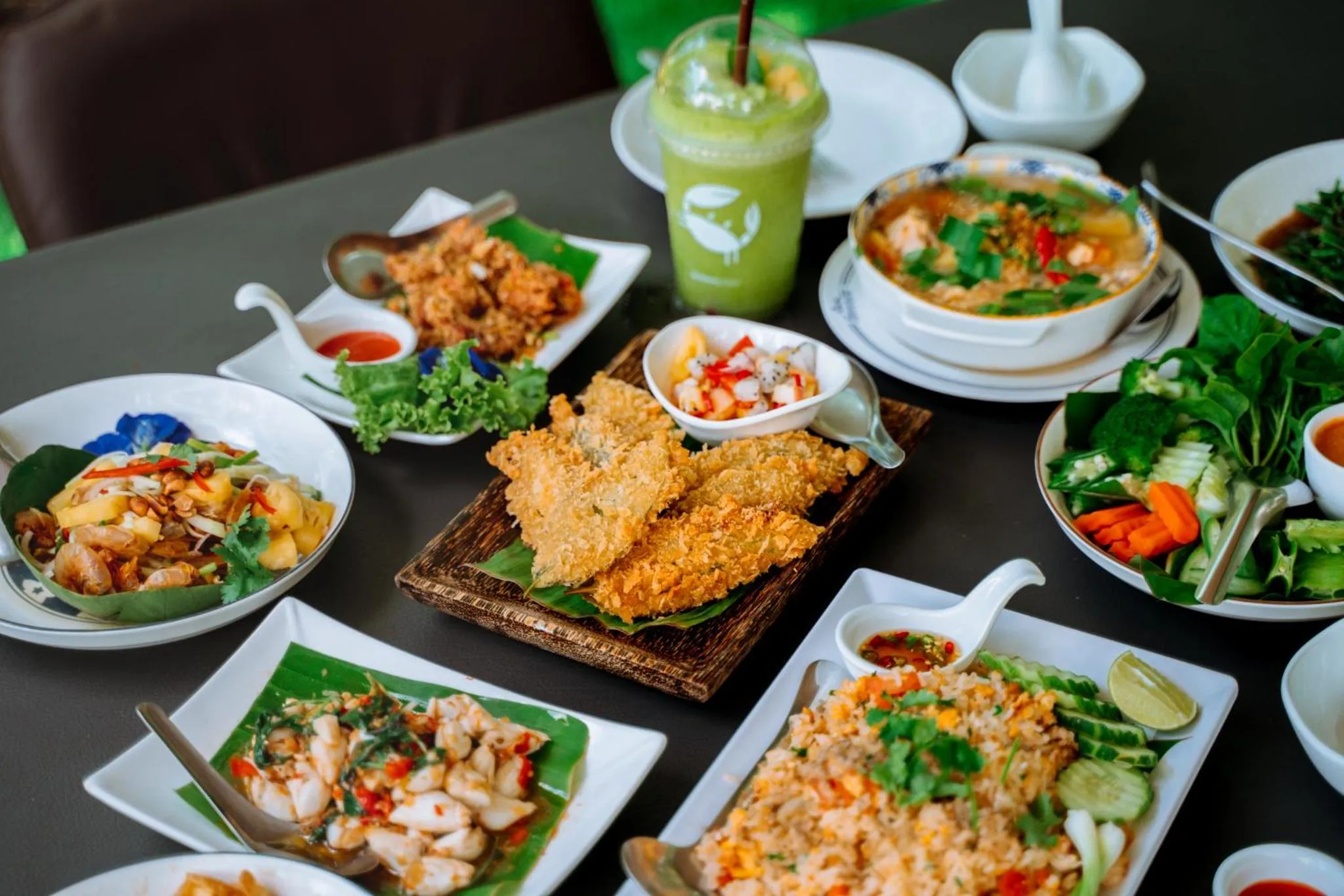 Food and drinks in Banpu Resort Trat