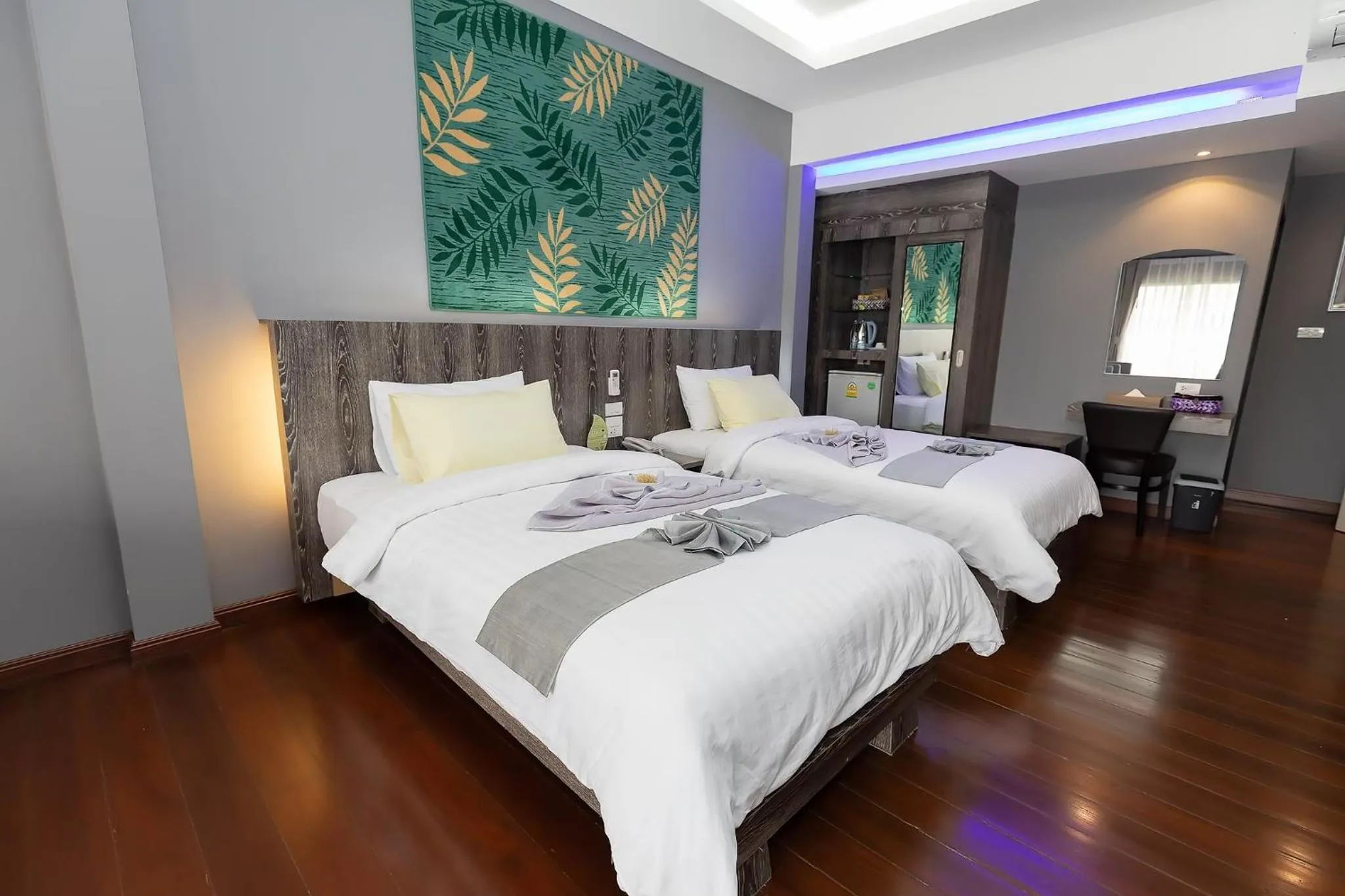 Bed in Banpu Resort Trat