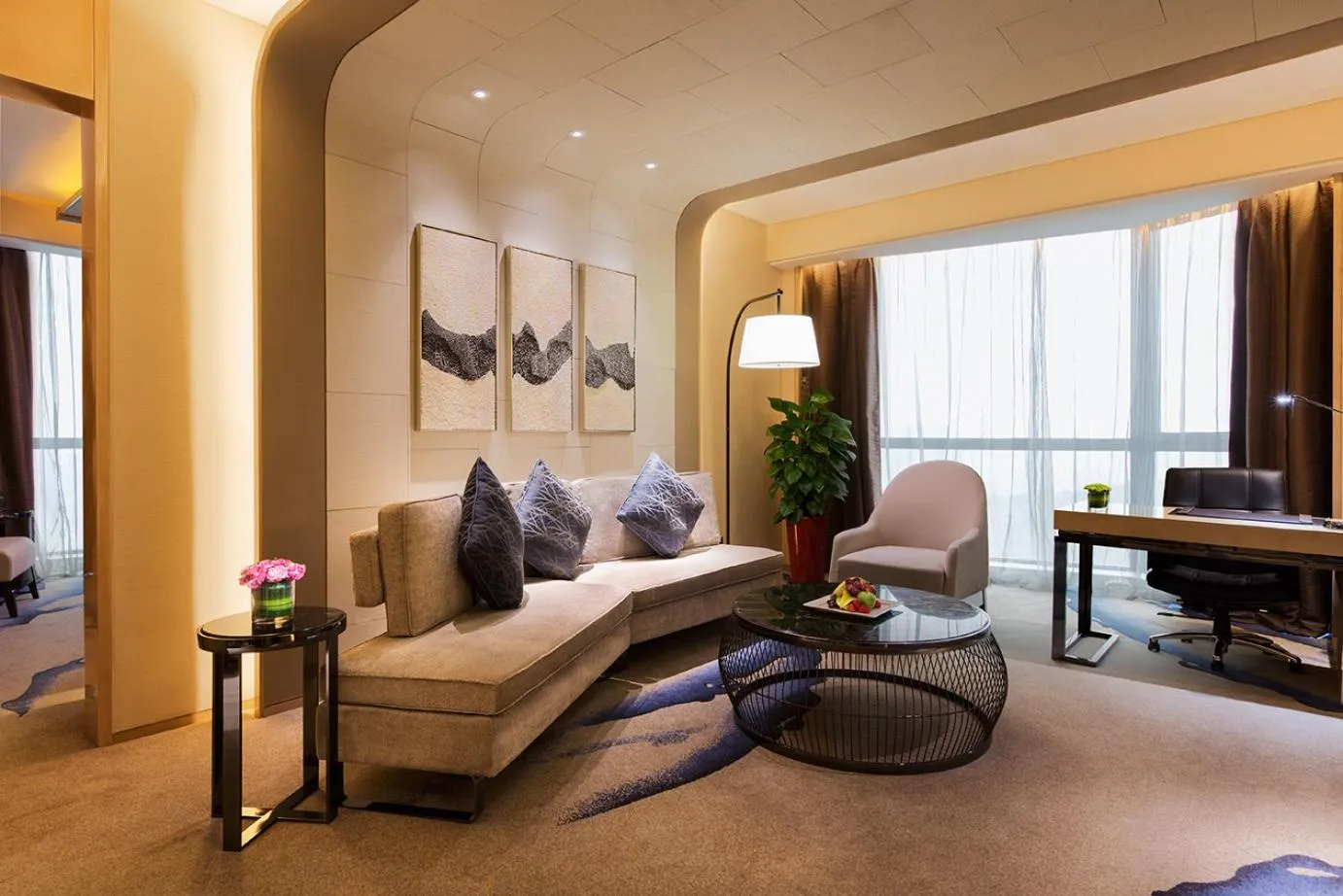 Living room in Wanda Realm Bengbu