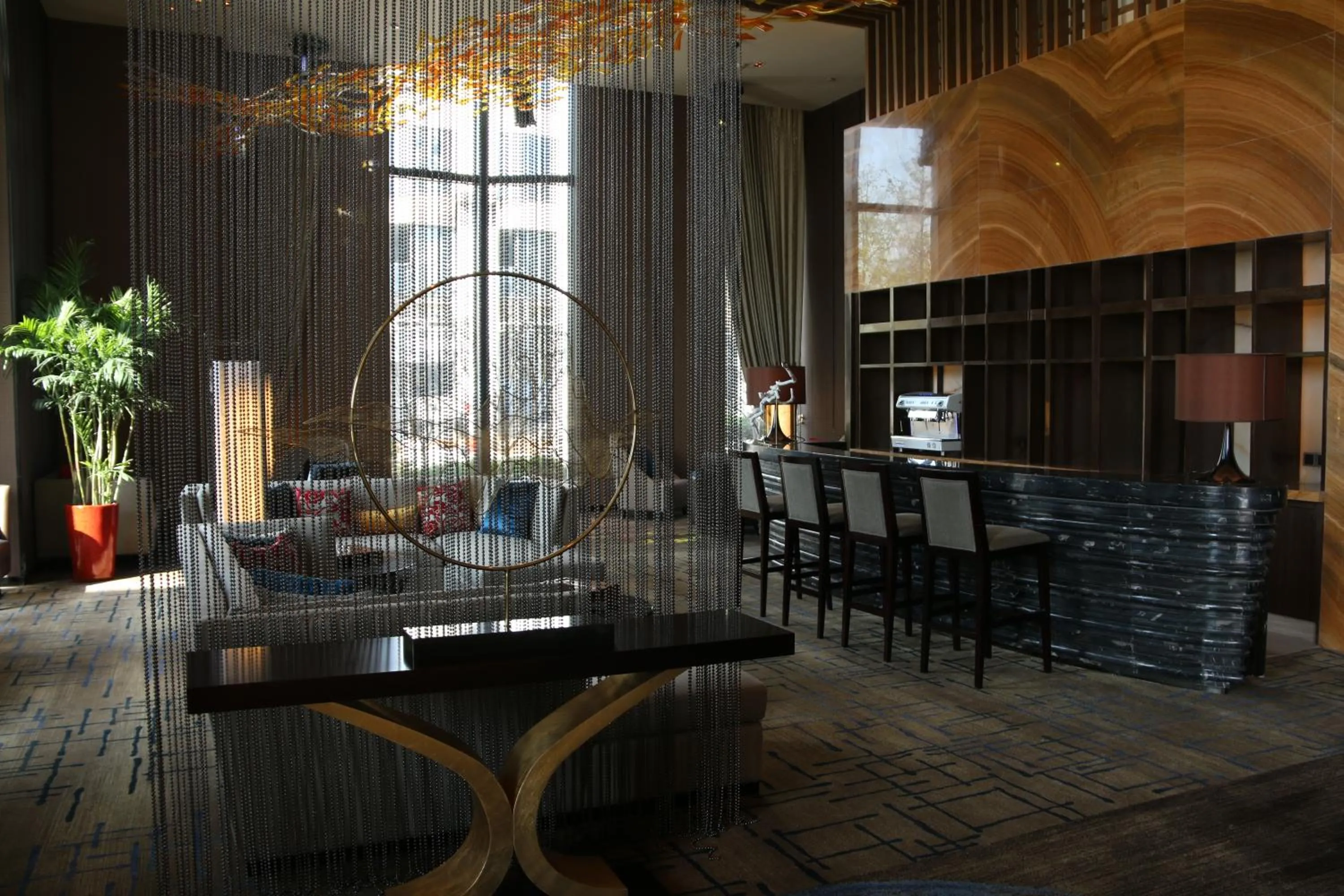 Lounge or bar in Wanda Realm Bengbu