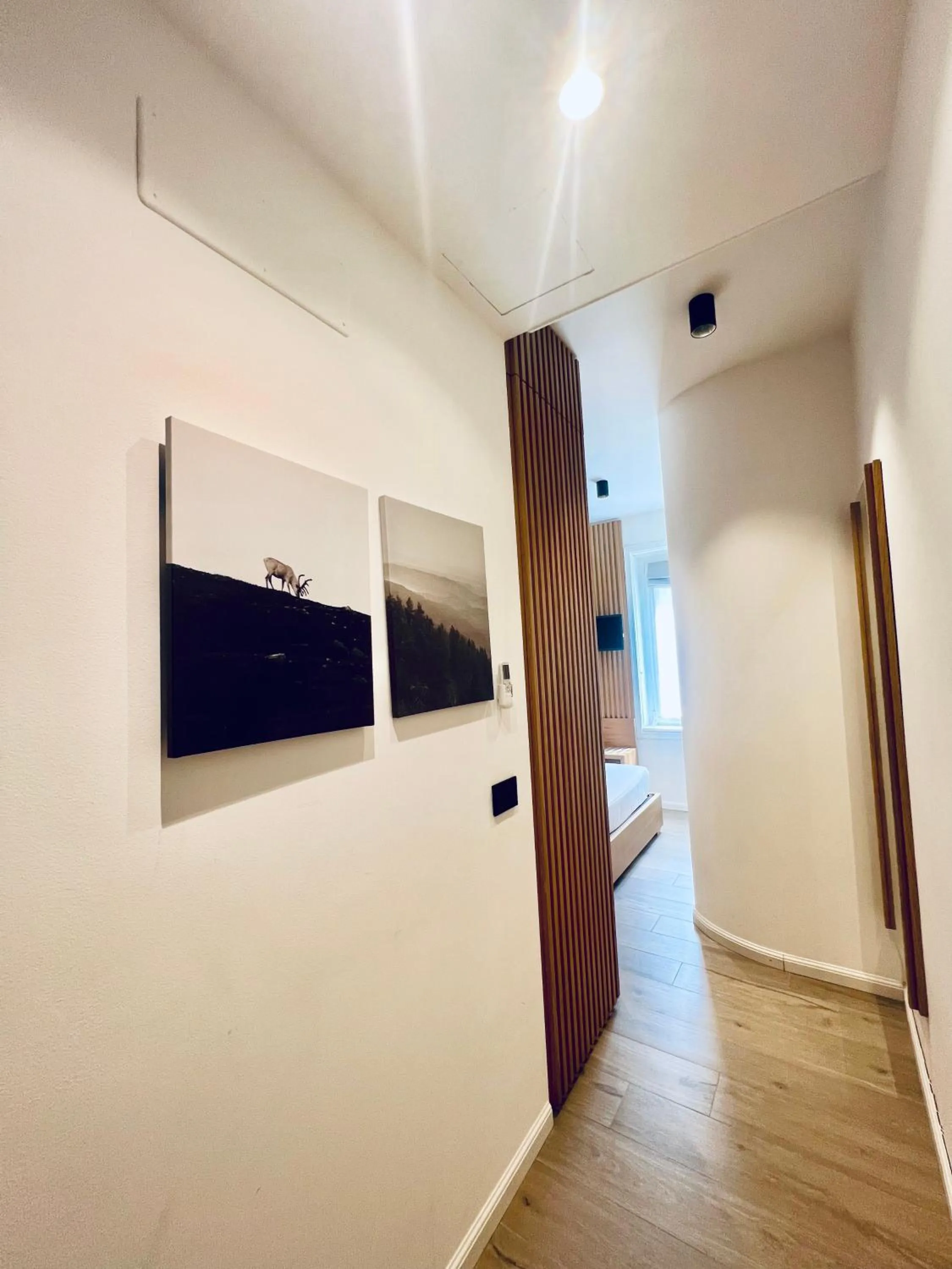 Bed in La Chambre Milano Guest House