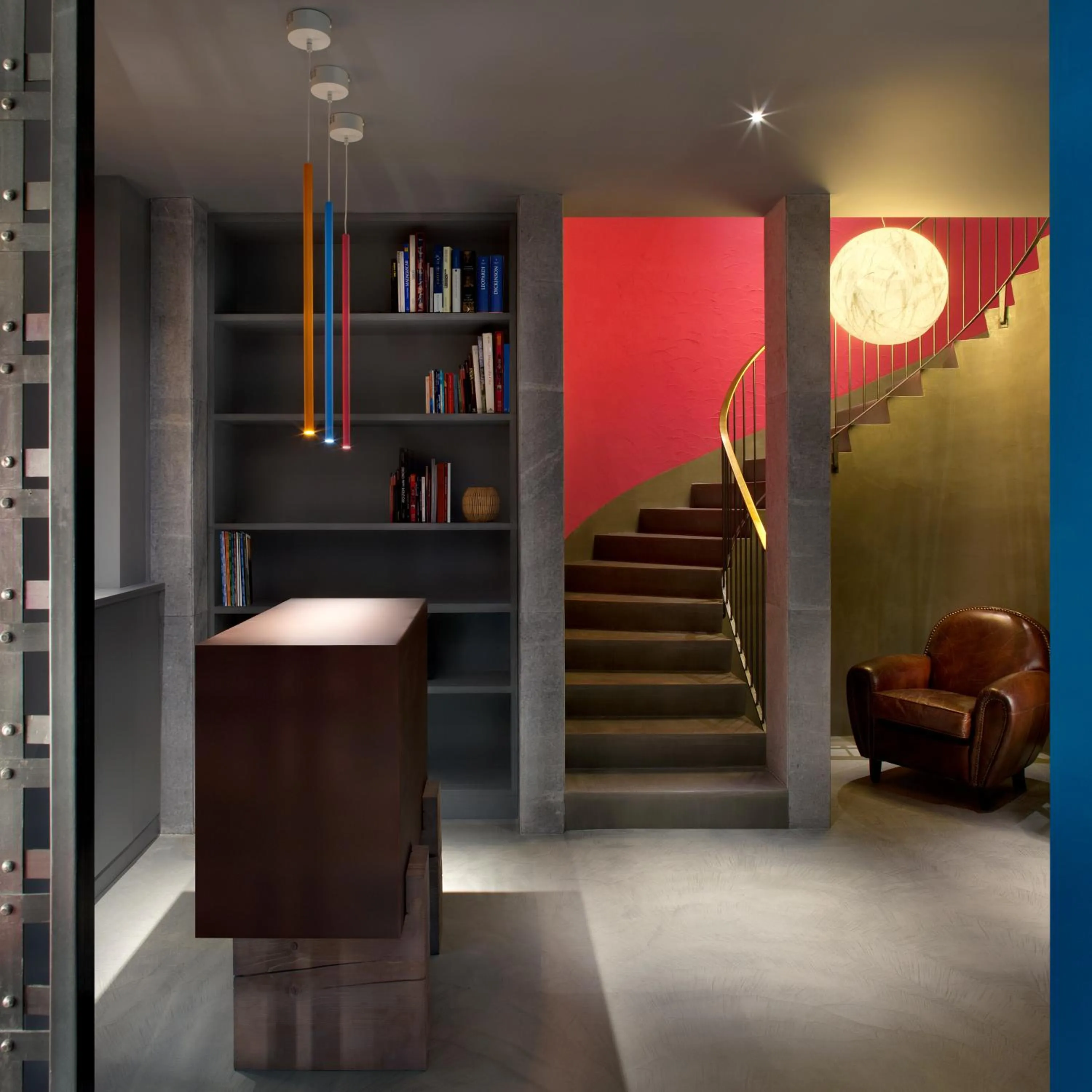 Lobby or reception in La Chambre Milano Guest House