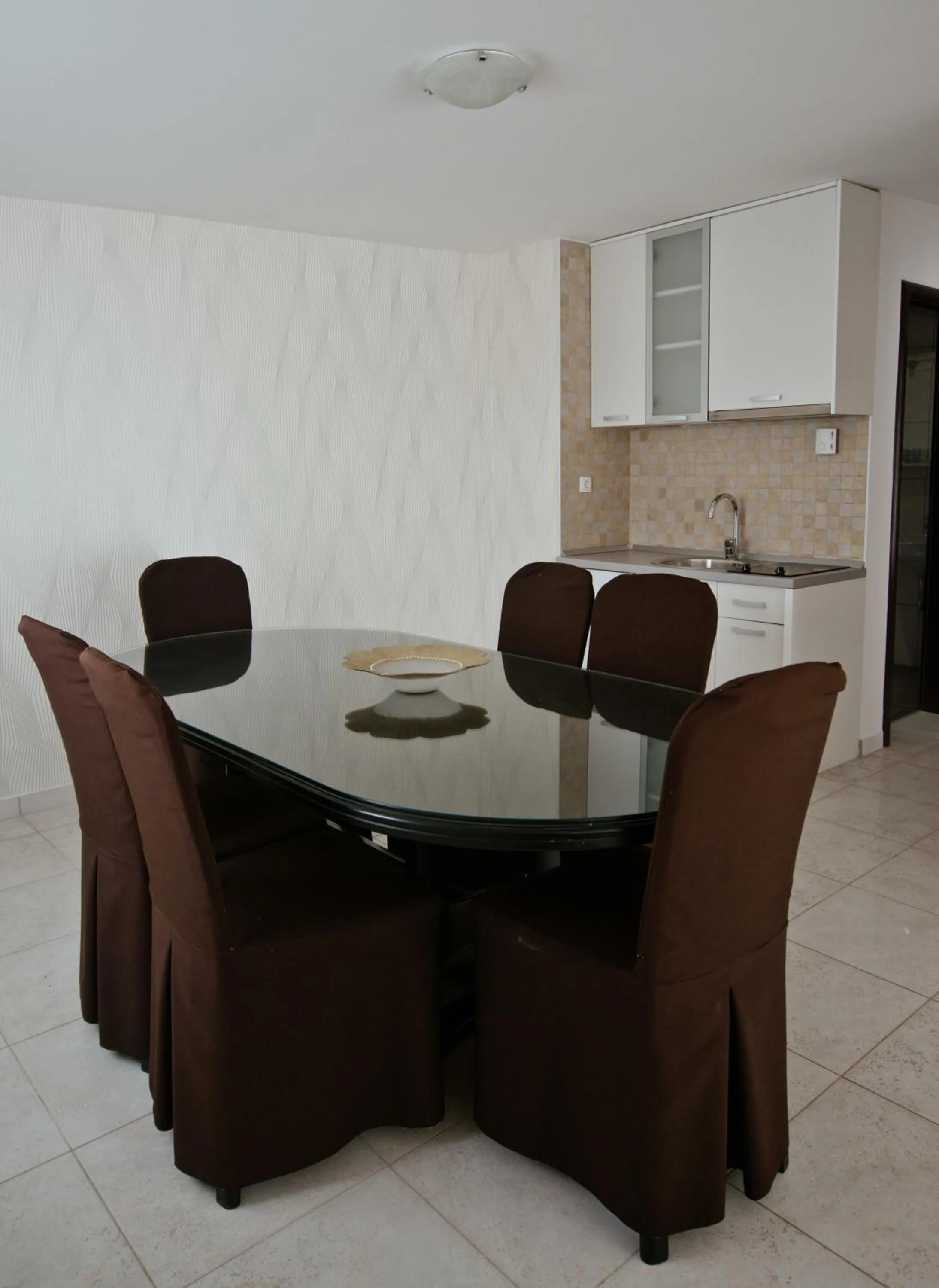 Kitchen or kitchenette in Hotel Lux