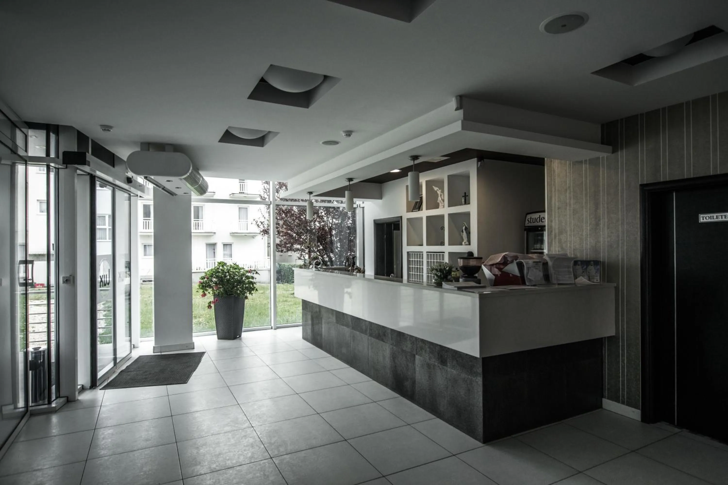 Lobby or reception in Hotel Lux