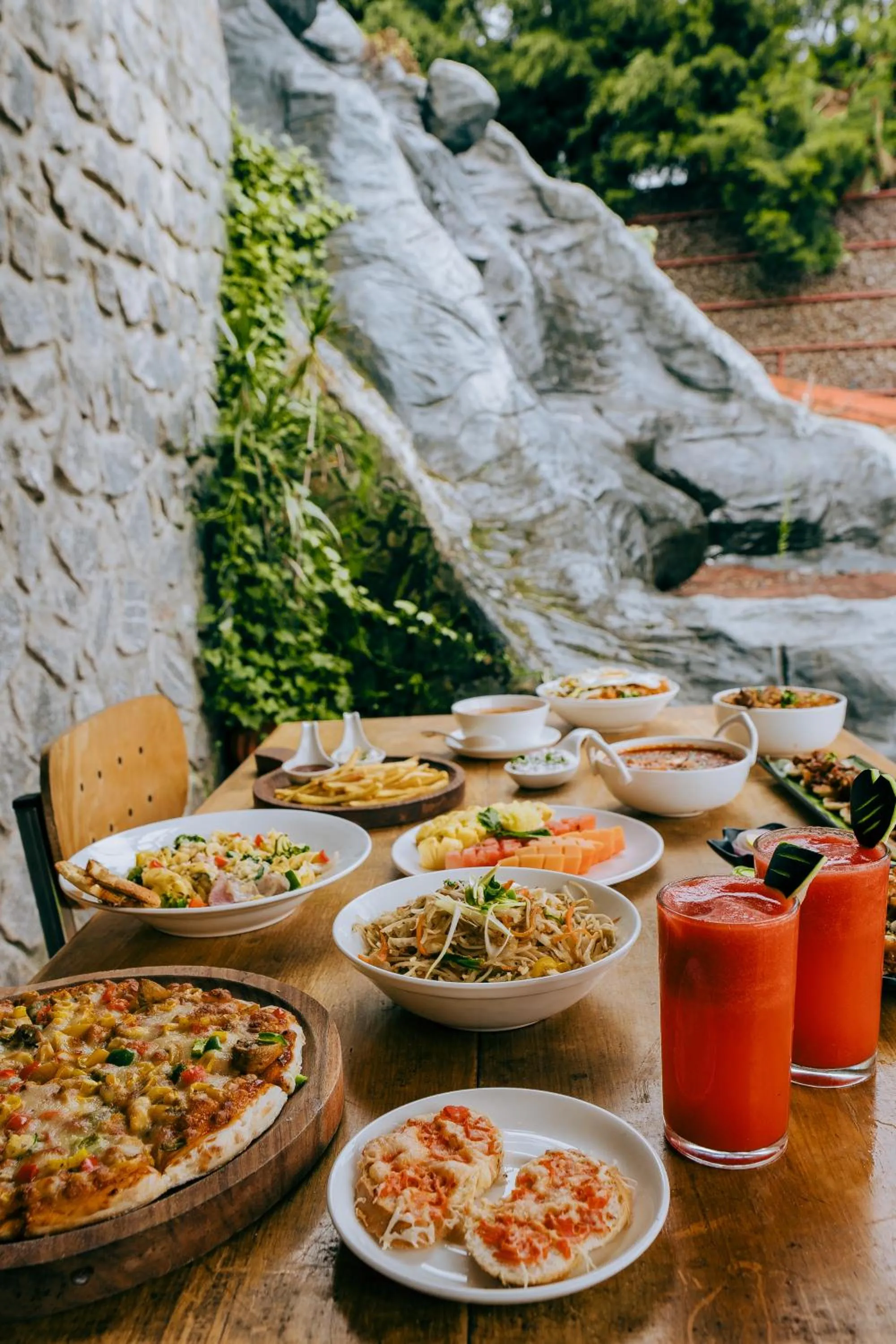 Natural landscape in Green Nest Resort Ooty