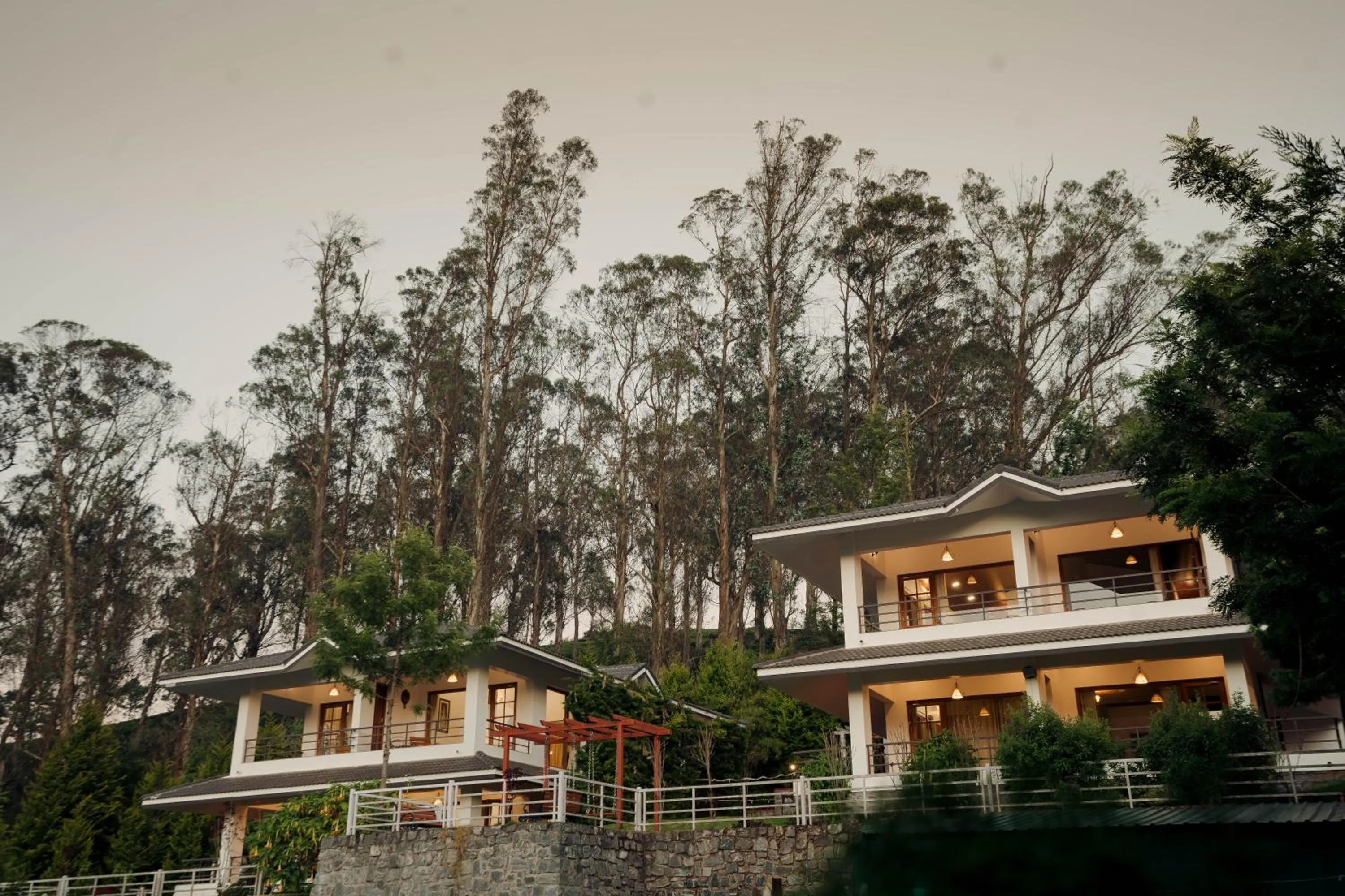 Property building in Green Nest Resort Ooty