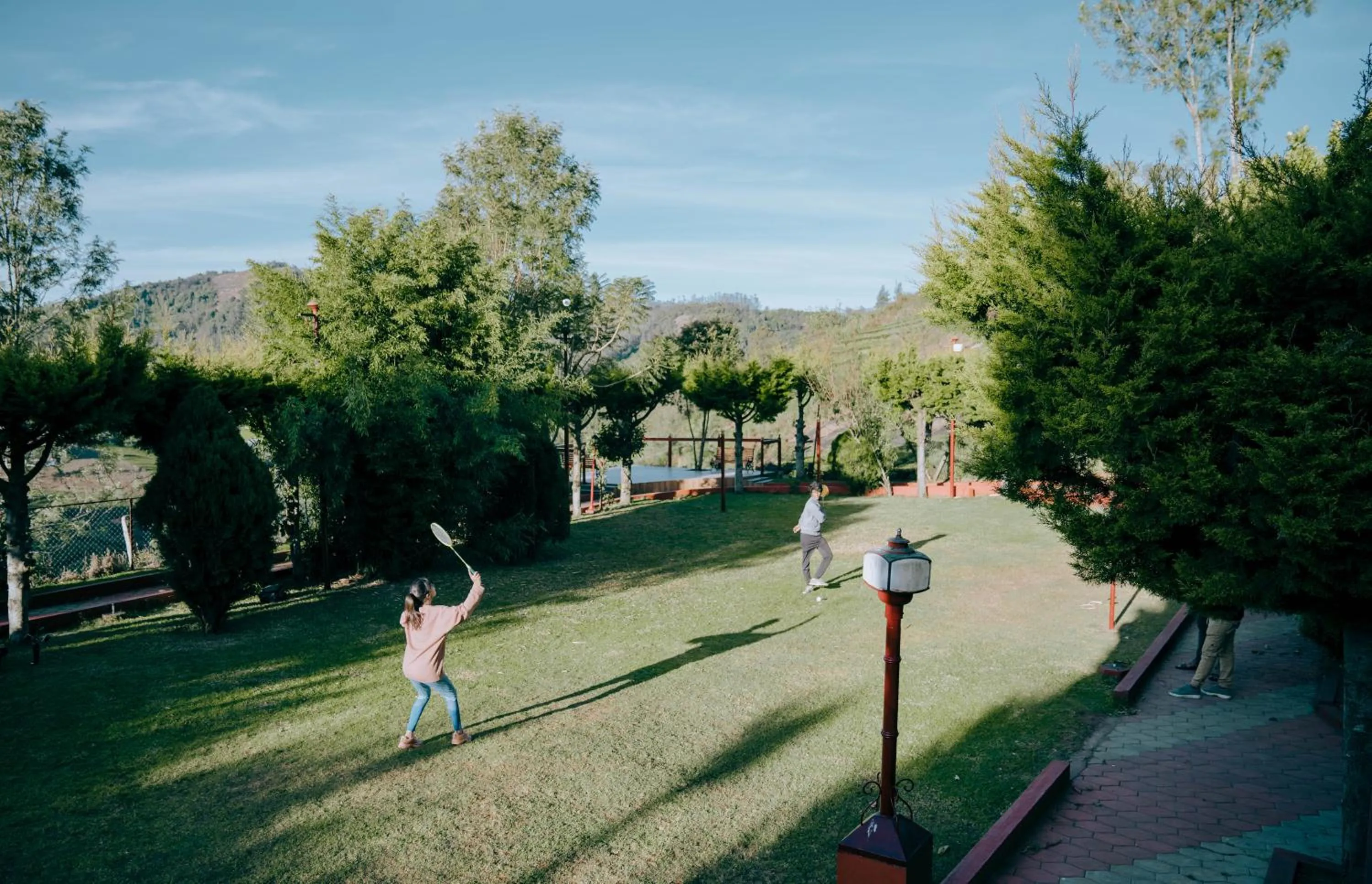 Children play ground in Green Nest Resort Ooty