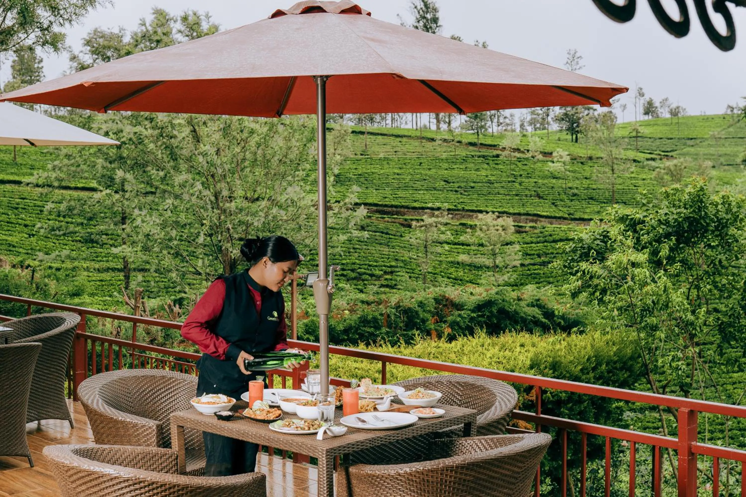 Restaurant/places to eat in Green Nest Resort Ooty