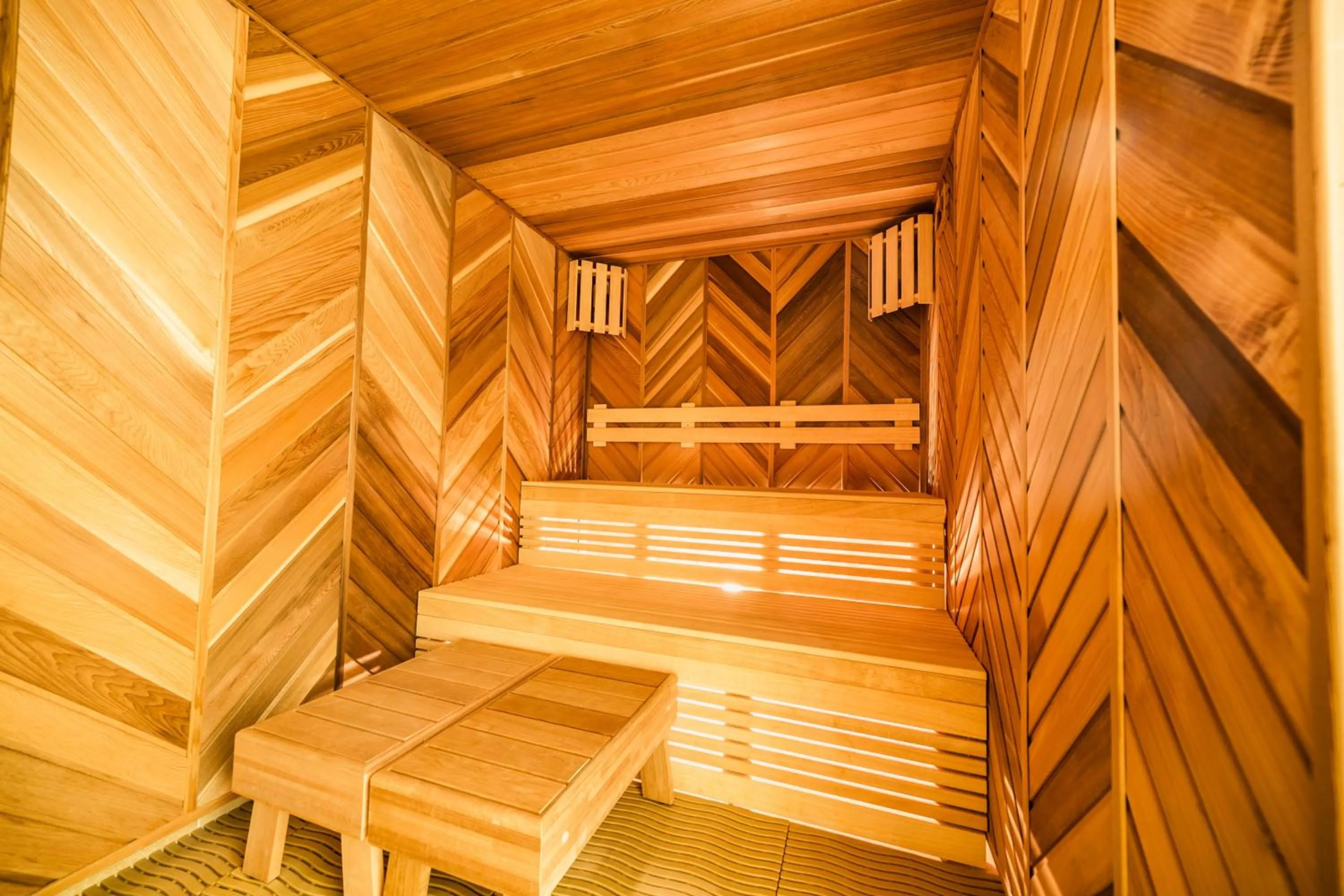 Sauna in Wellness Hotel Panorama