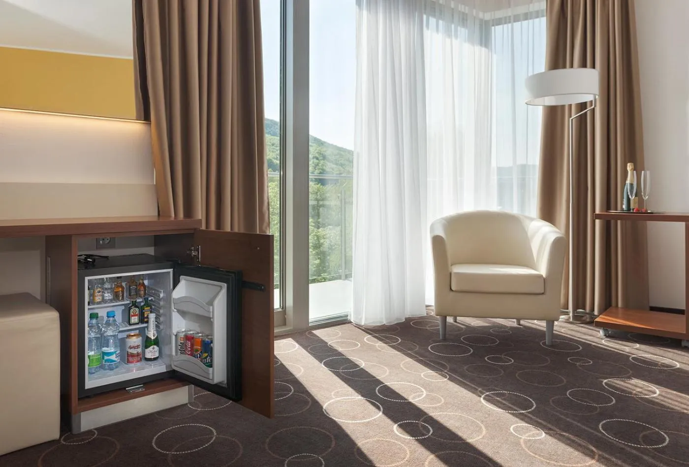 Superior Double Room with Extra Bed - single occupancy in Wellness Hotel Panorama