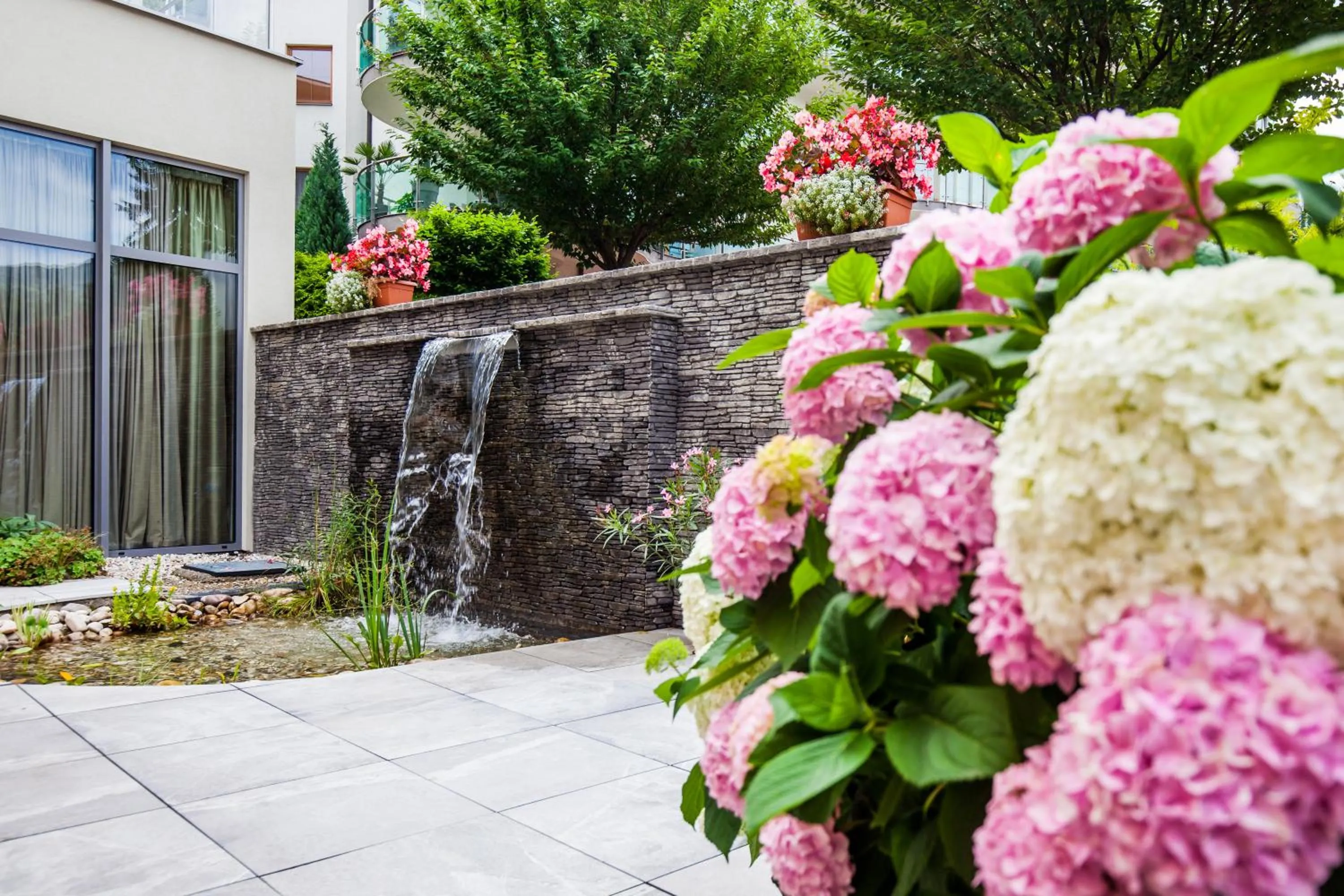 Balcony/Terrace in Wellness Hotel Panorama