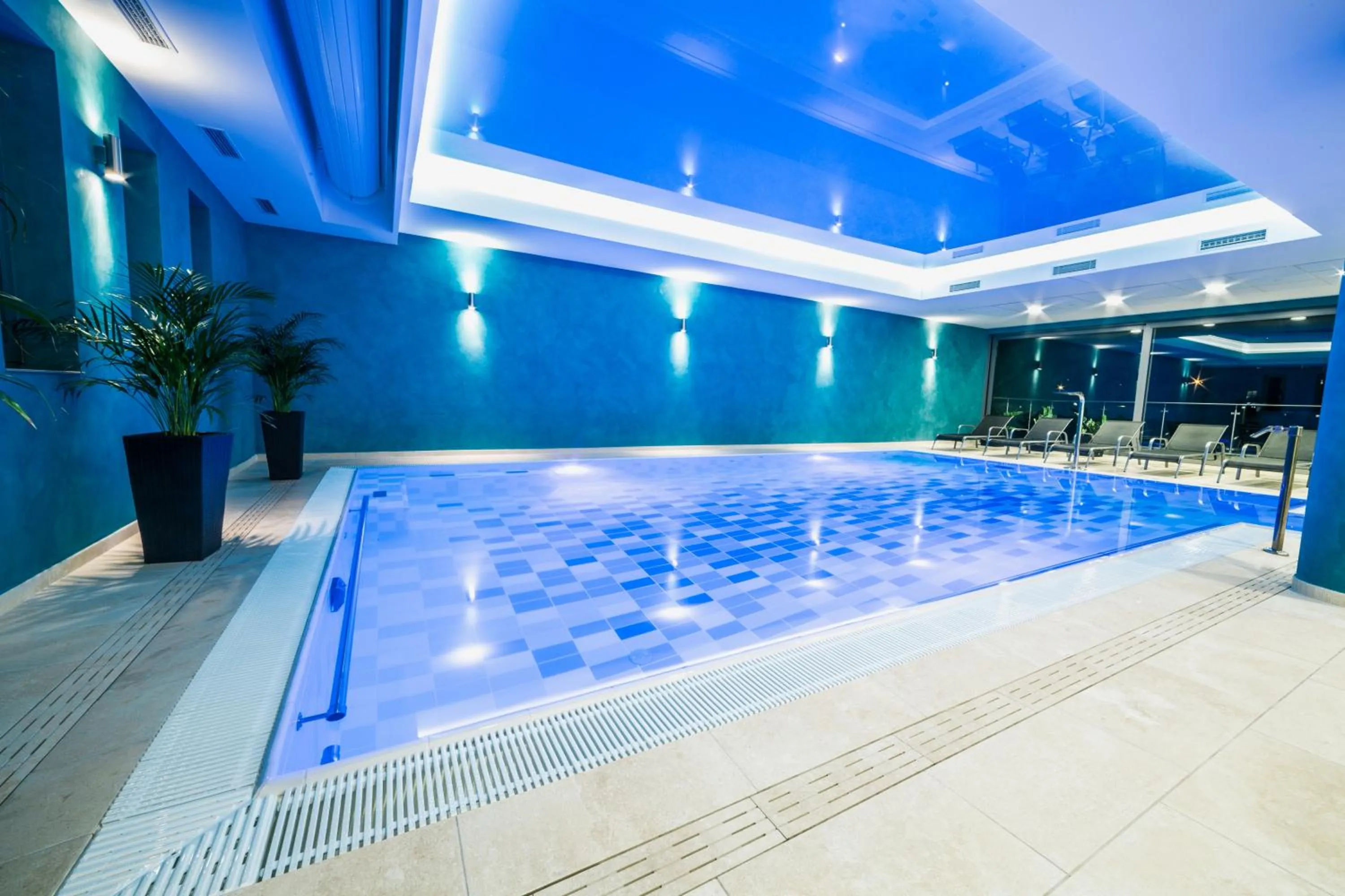 Swimming pool in Wellness Hotel Panorama