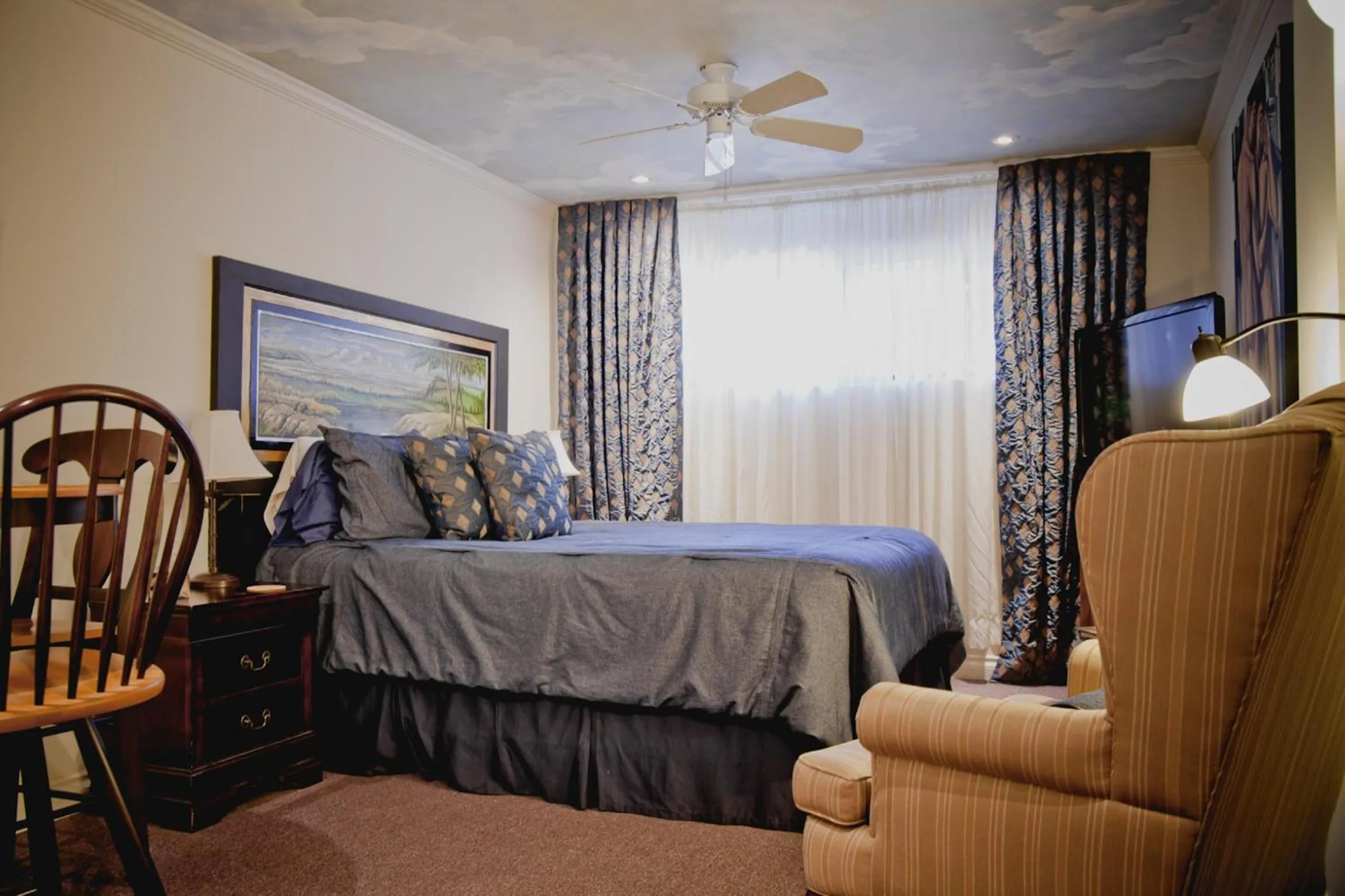 Day, Bed in Maison Des Jardins B & B