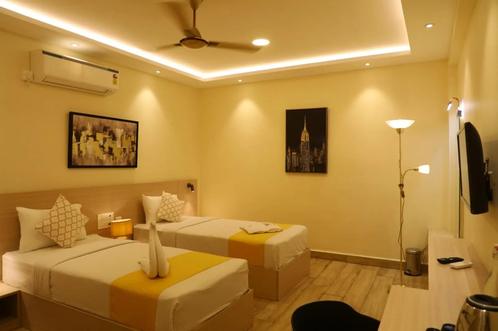 Bed in Hotel Green parrot