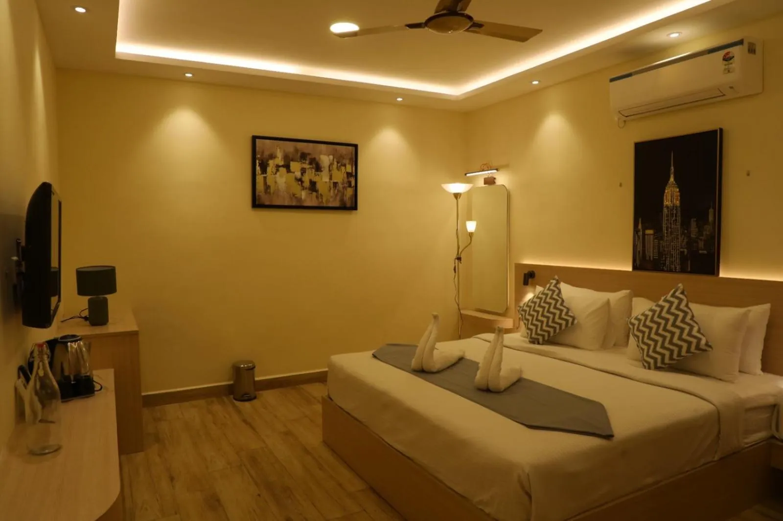 Bed in Hotel Green parrot