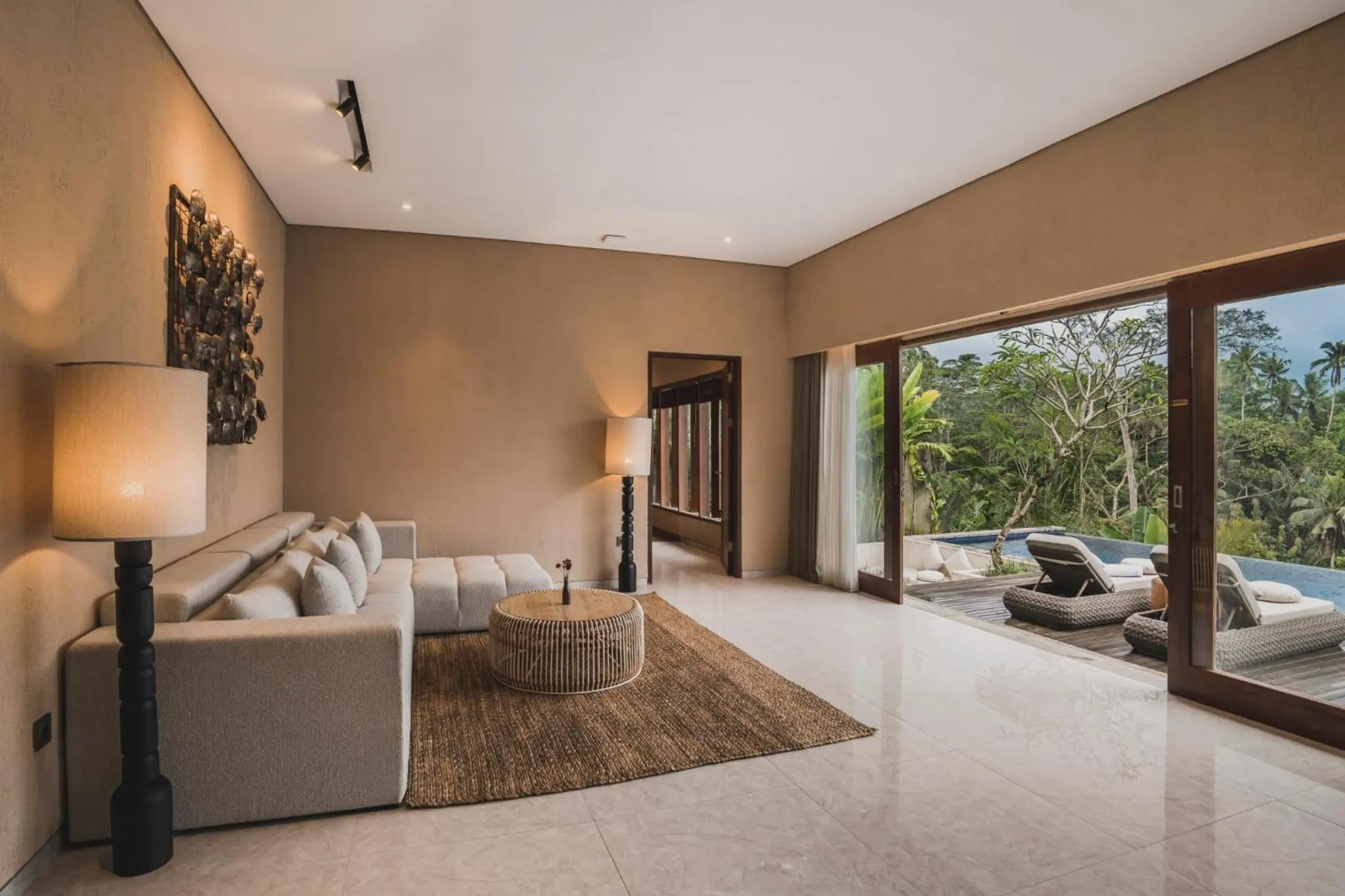 Living room in Maar Resort & Spa Ubud by Ini Vie Hospitality