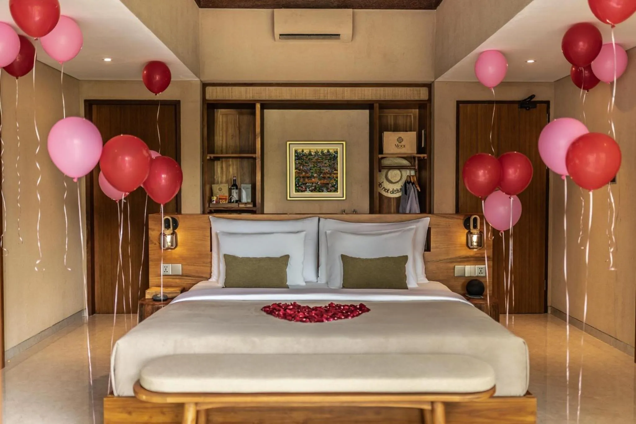 Decorative detail, Bed in Maar Resort & Spa Ubud by Ini Vie Hospitality