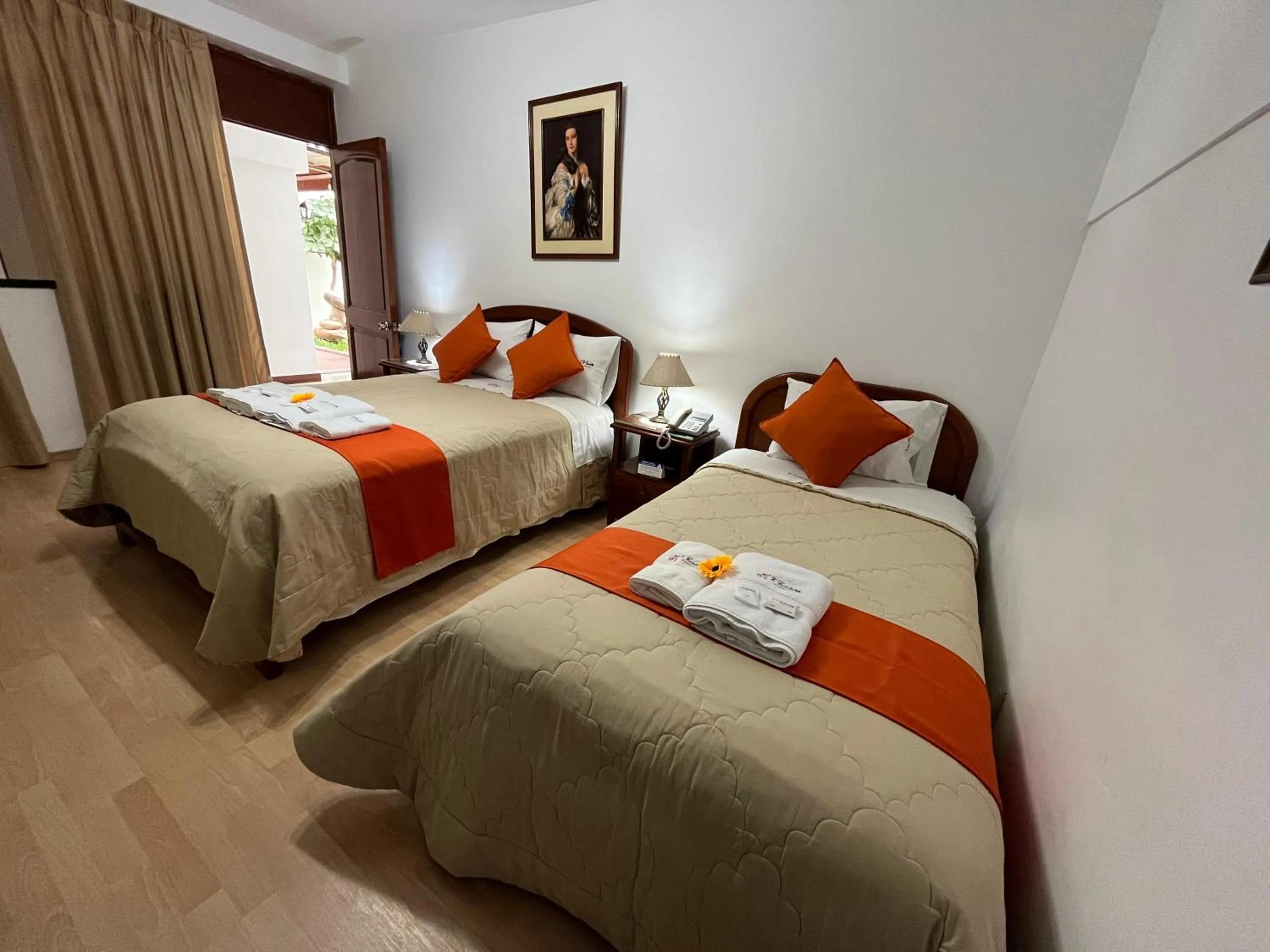 Bedroom, Bed in El Cumbe Inn