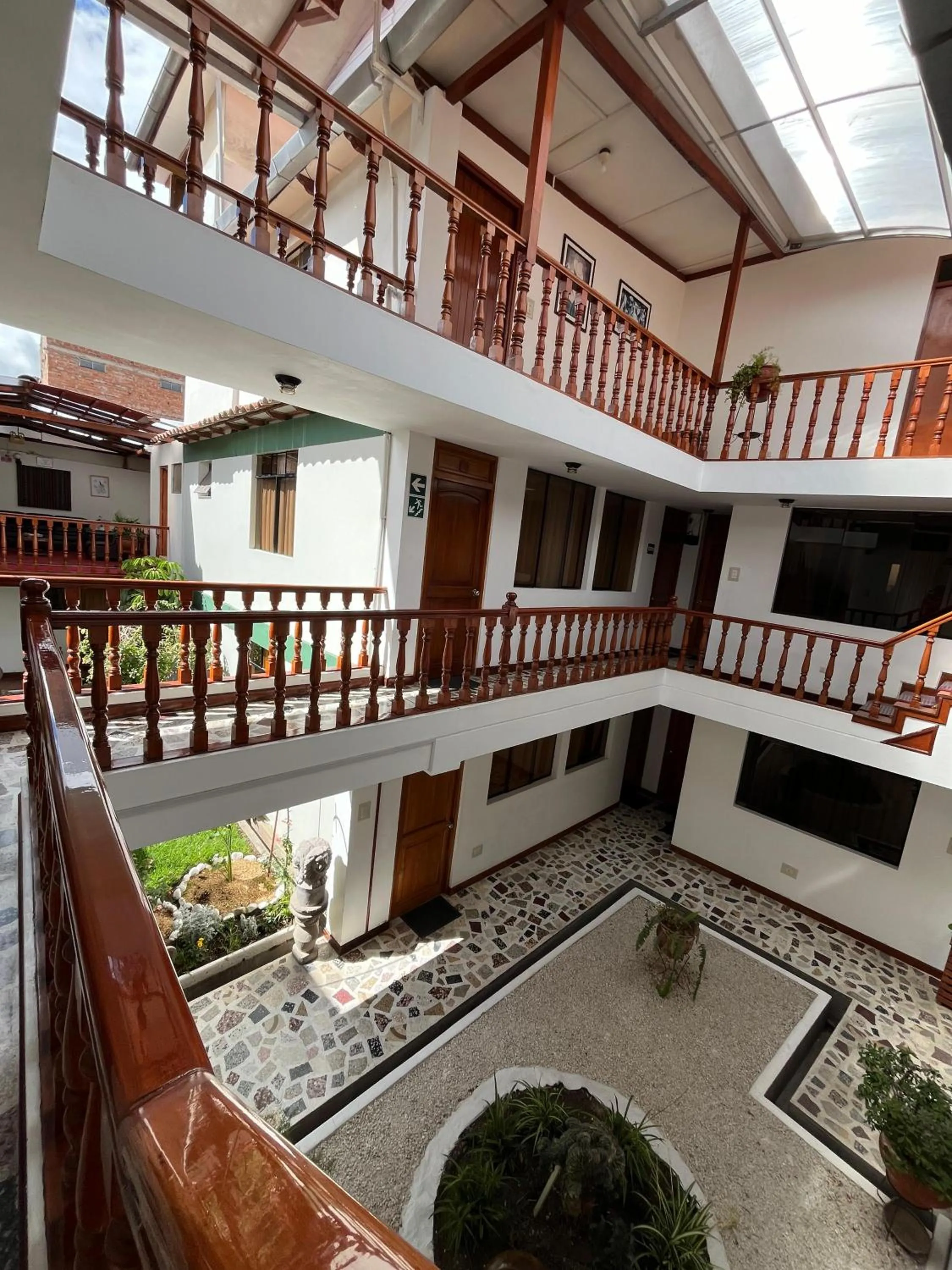 Property building in El Cumbe Inn