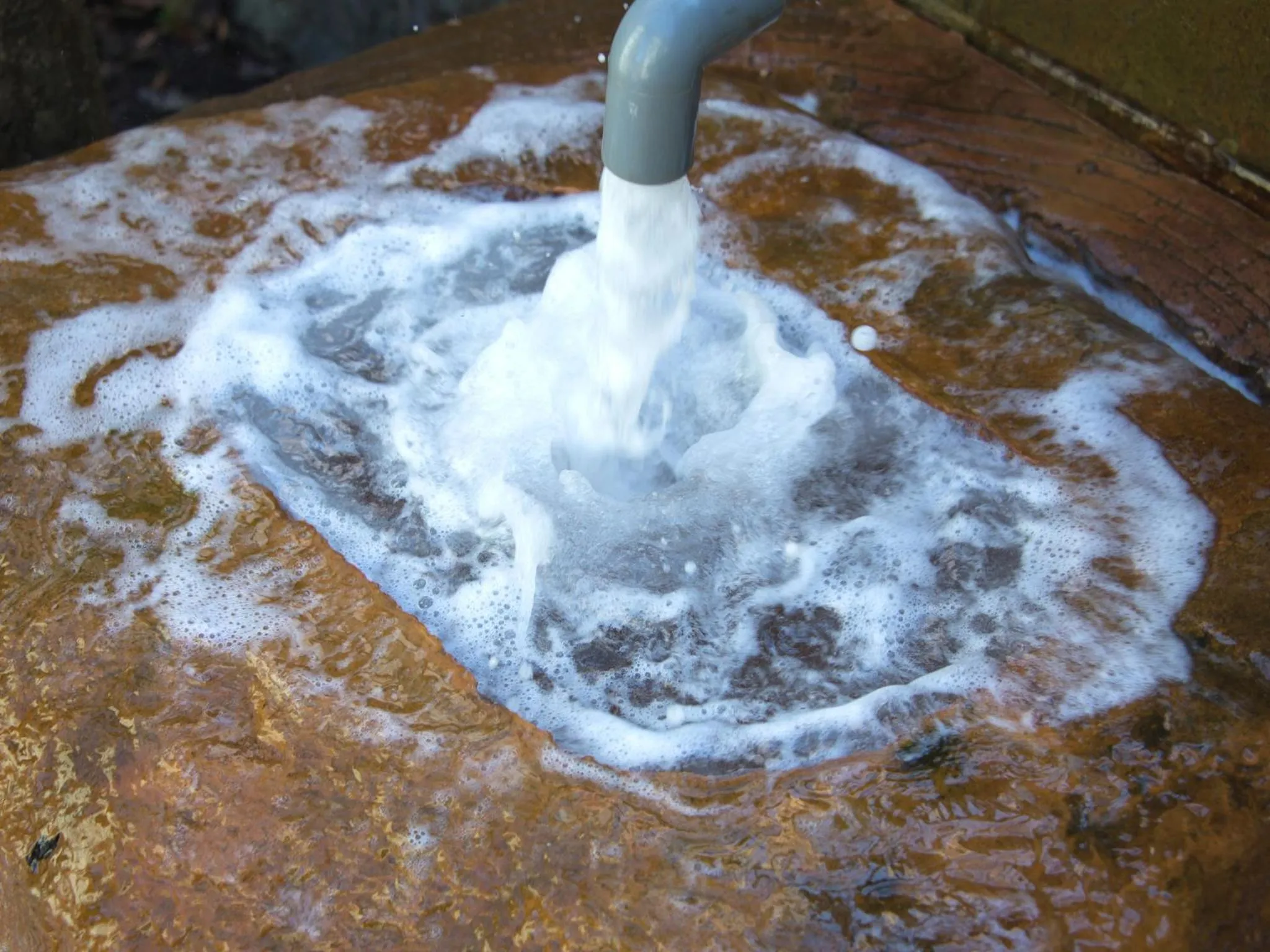 Hot Spring Bath in Arima Onsen Motoyu Ryuusenkaku