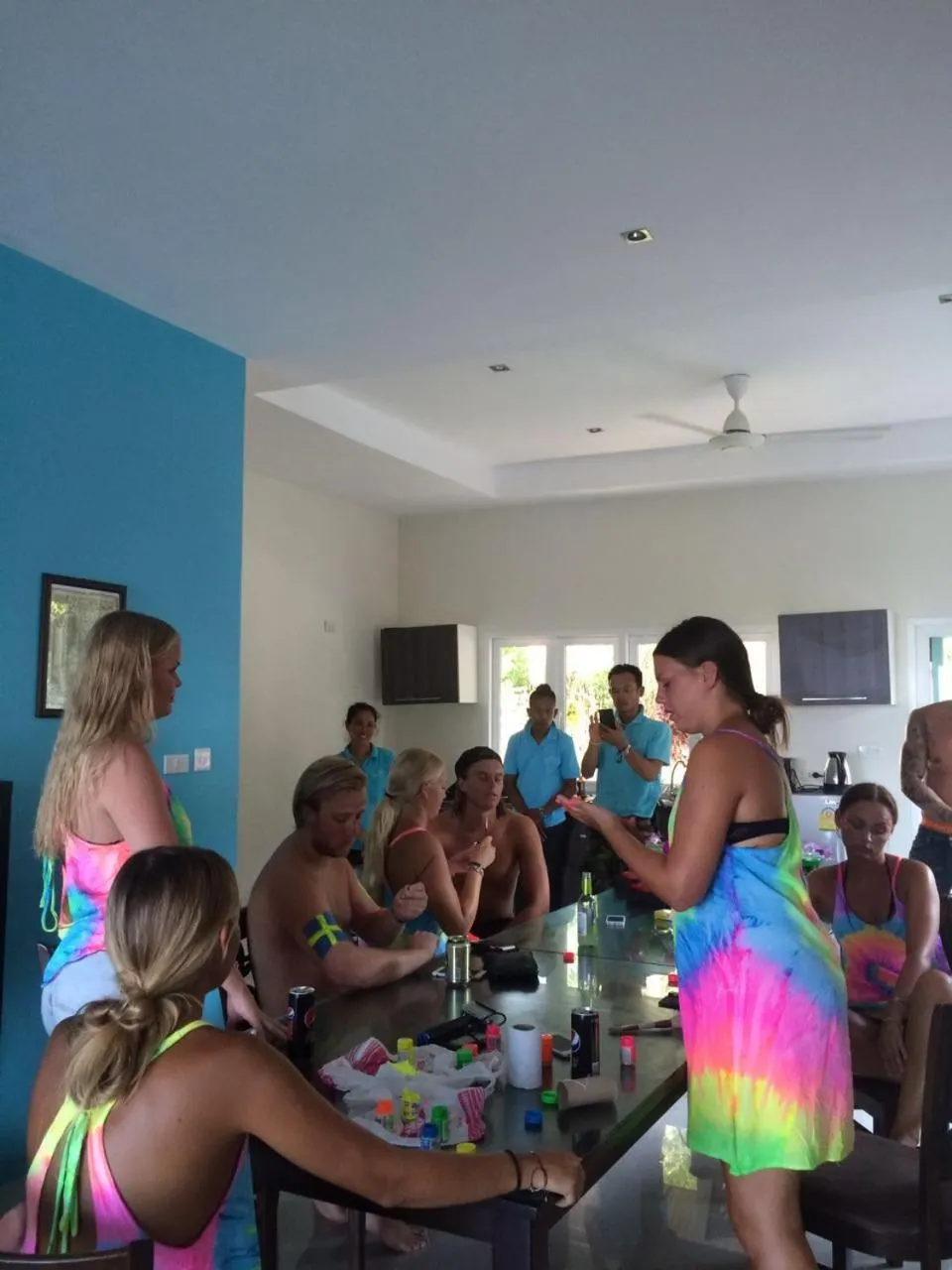 group of guests in TROPICA - Villas Resort