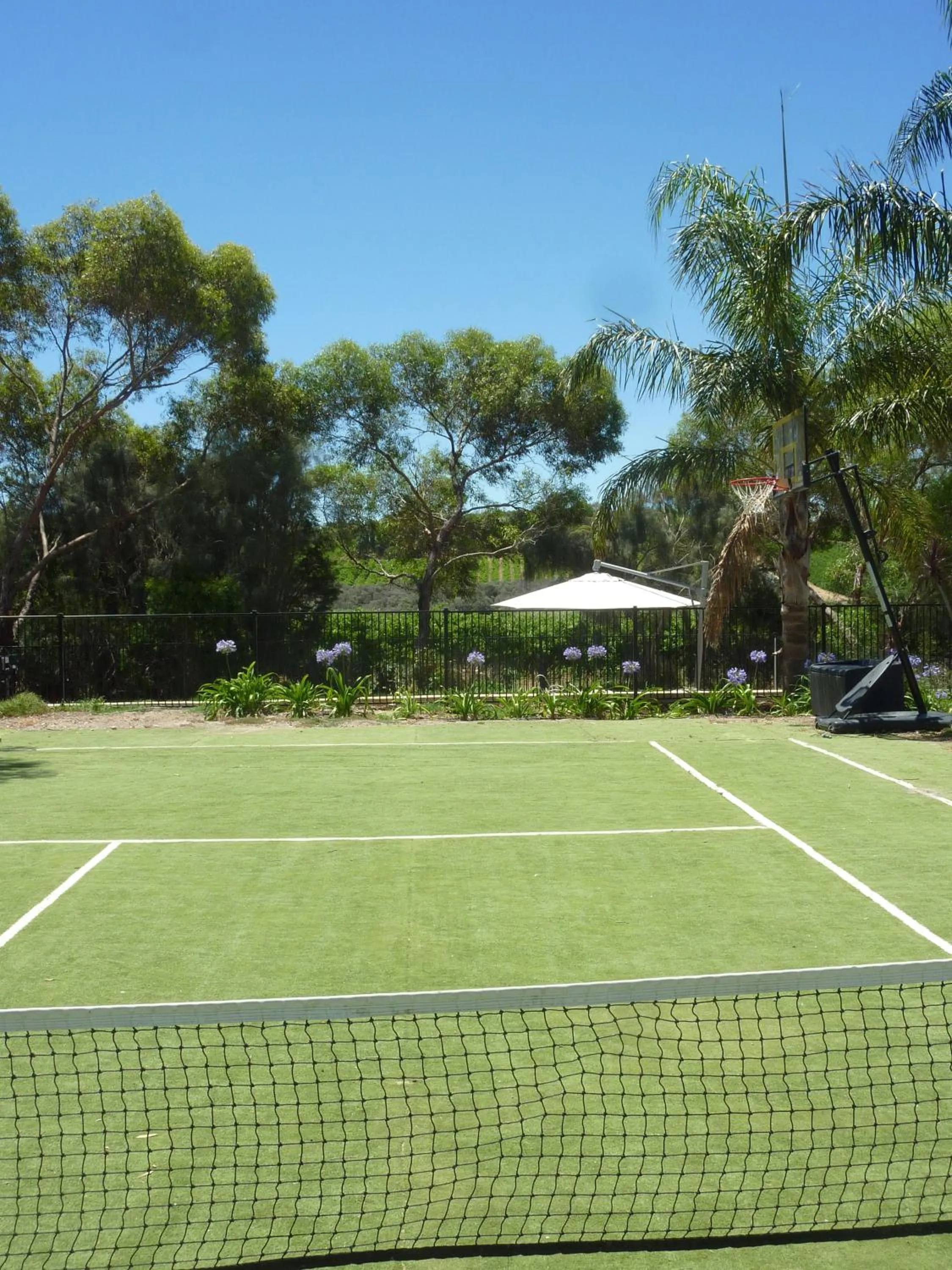 Tennis court in Amande Bed and Breakfast