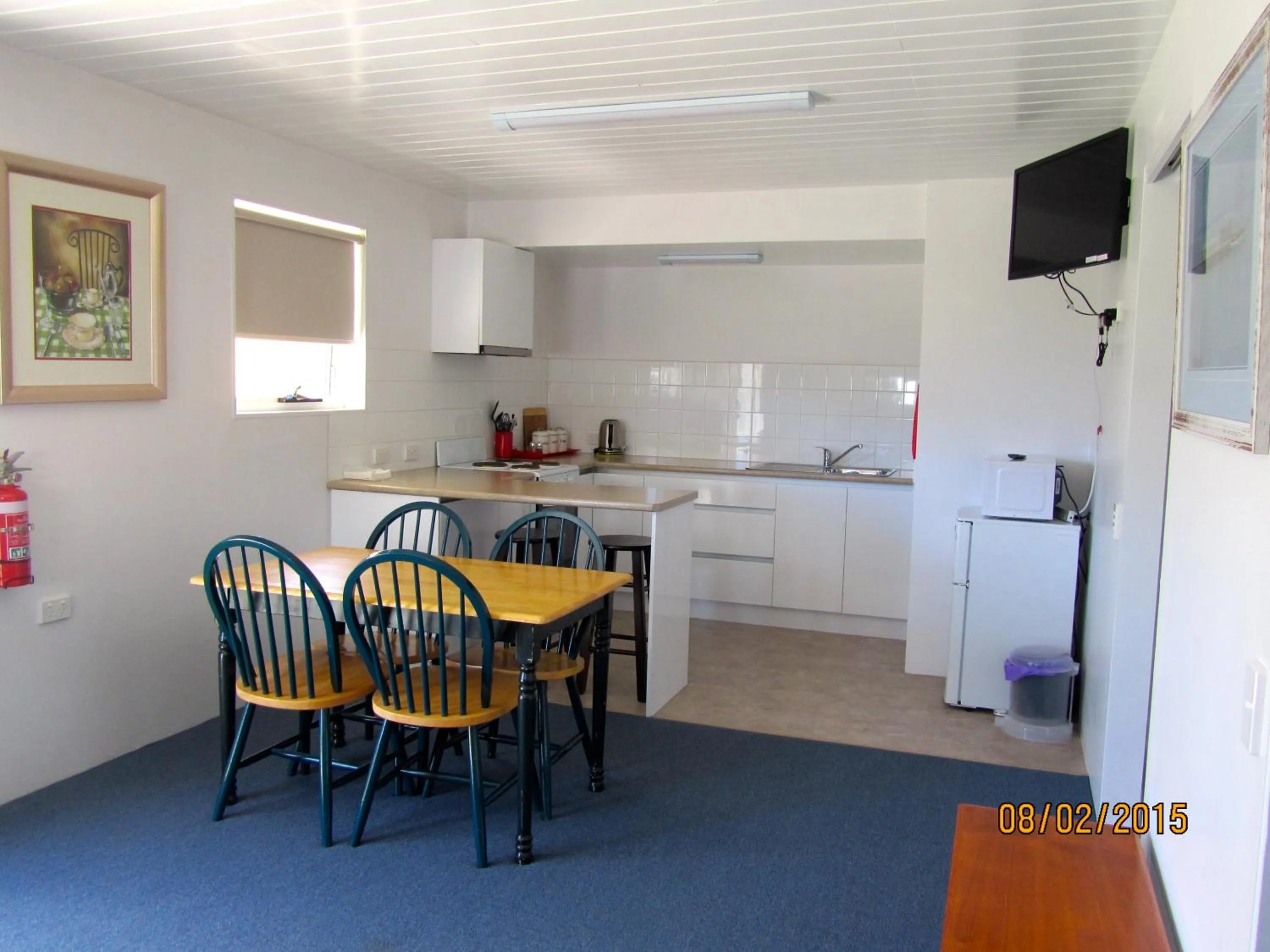 Dining area in Triabunna Cabin & Caravan Park