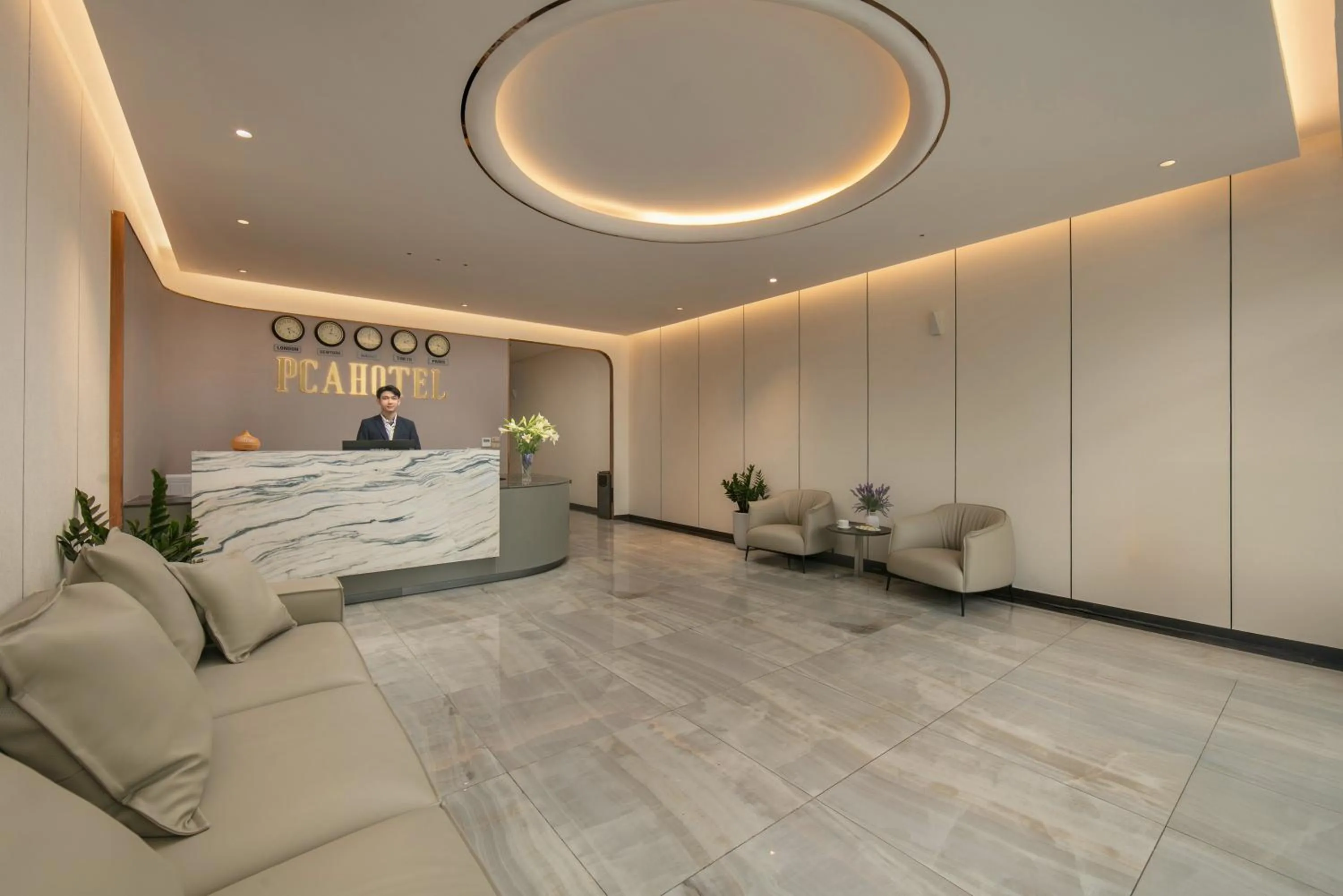 Lobby or reception in PCA HOTEL 2 - Vinhomes Ocean Park