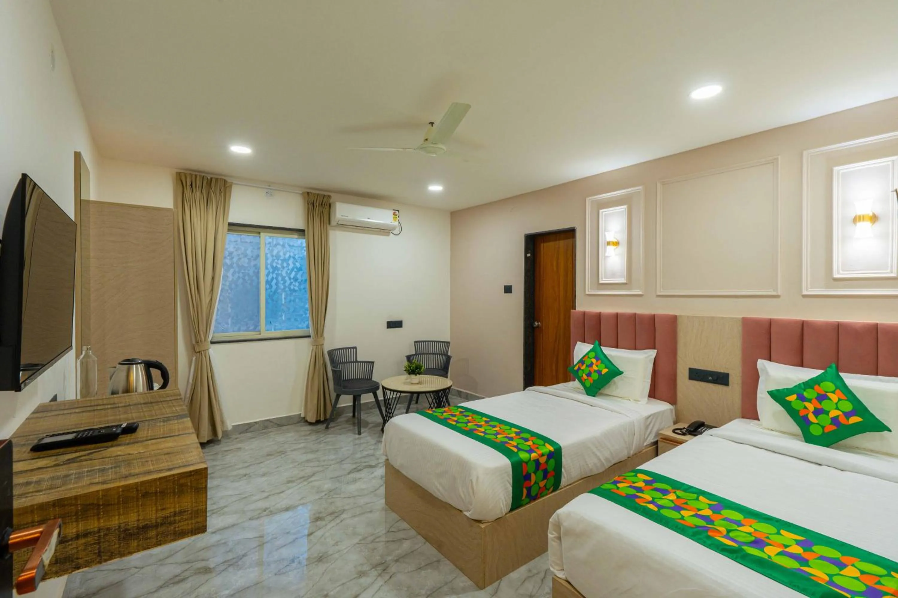 Bedroom, Bed in Treebo The Tree, Hinjewadi