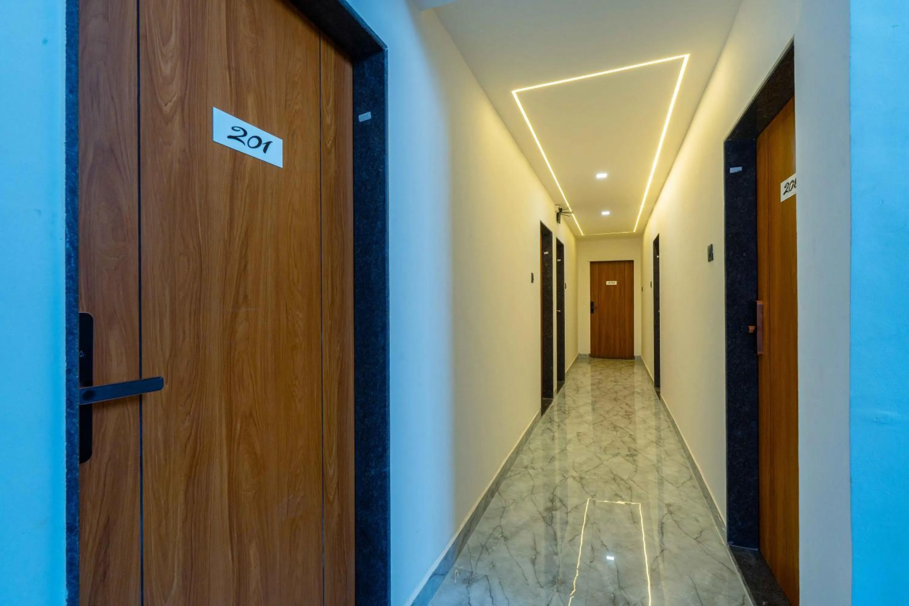 Lobby or reception in Treebo The Tree, Hinjewadi