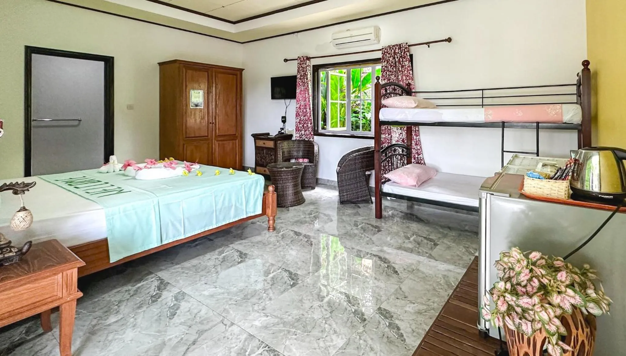 Bed in Villa Hortensia