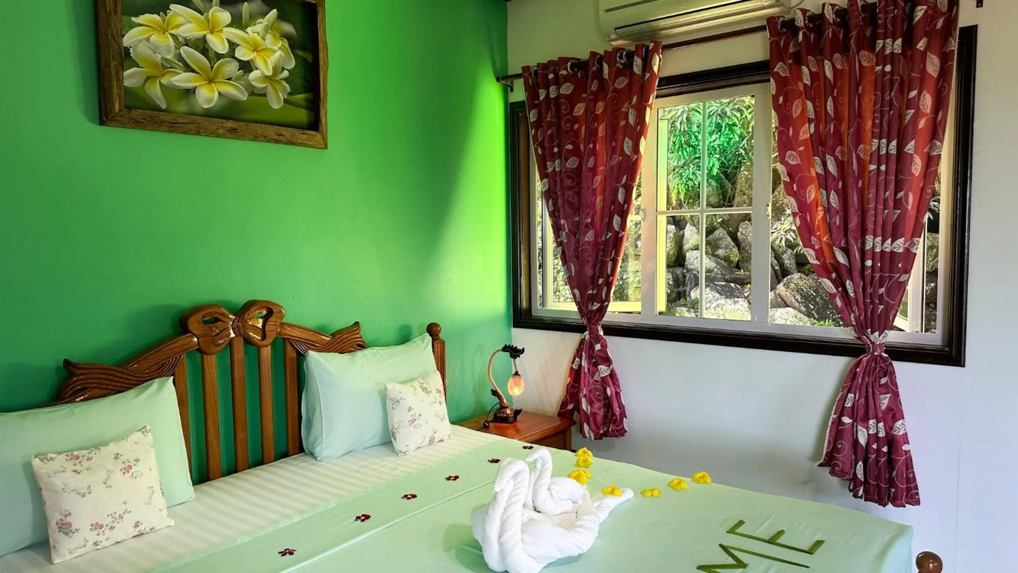 Bed in Villa Hortensia